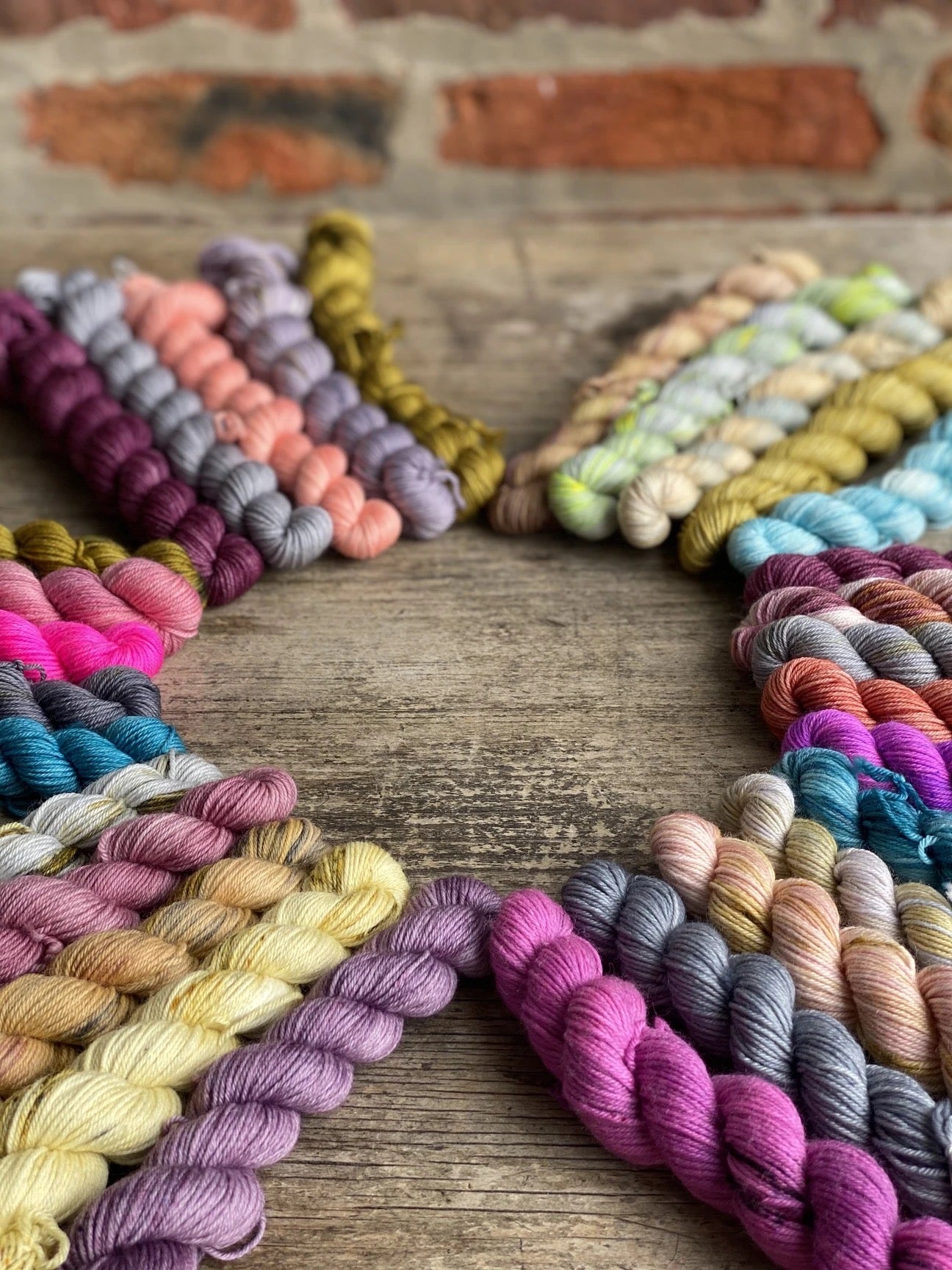 What to do with all these mini skeins?