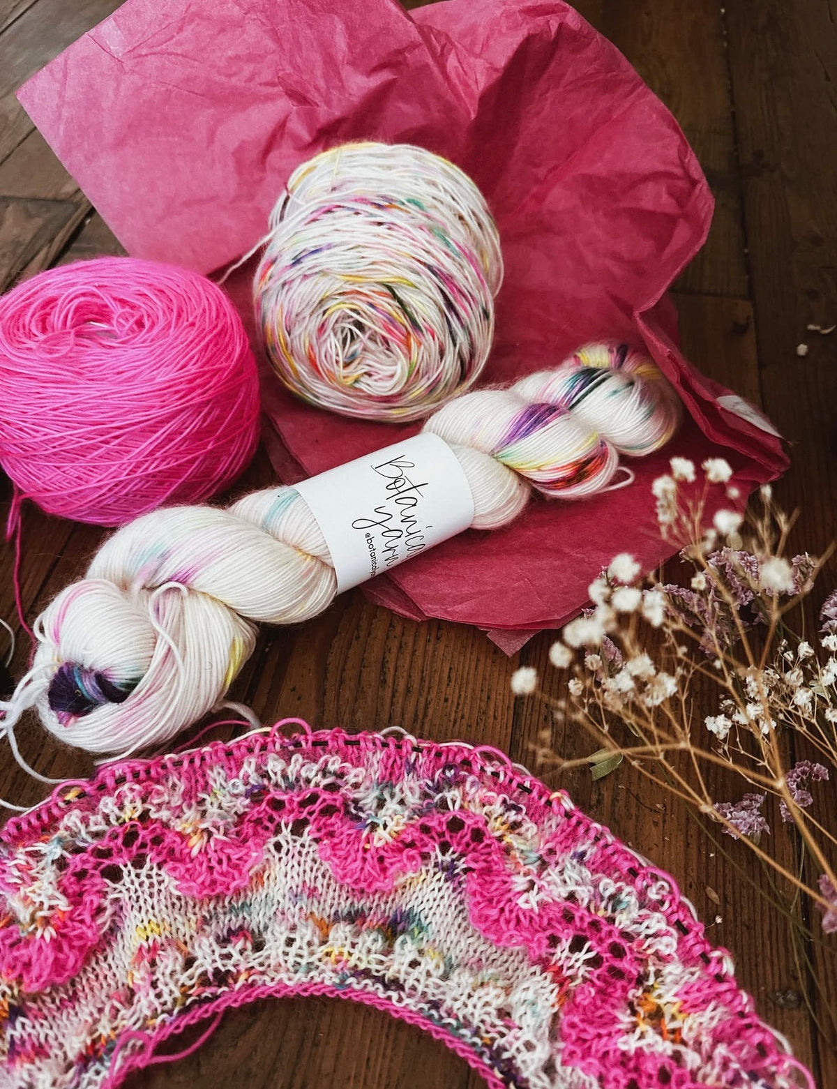 Blooming Party Kit by Knitting for Breakfast