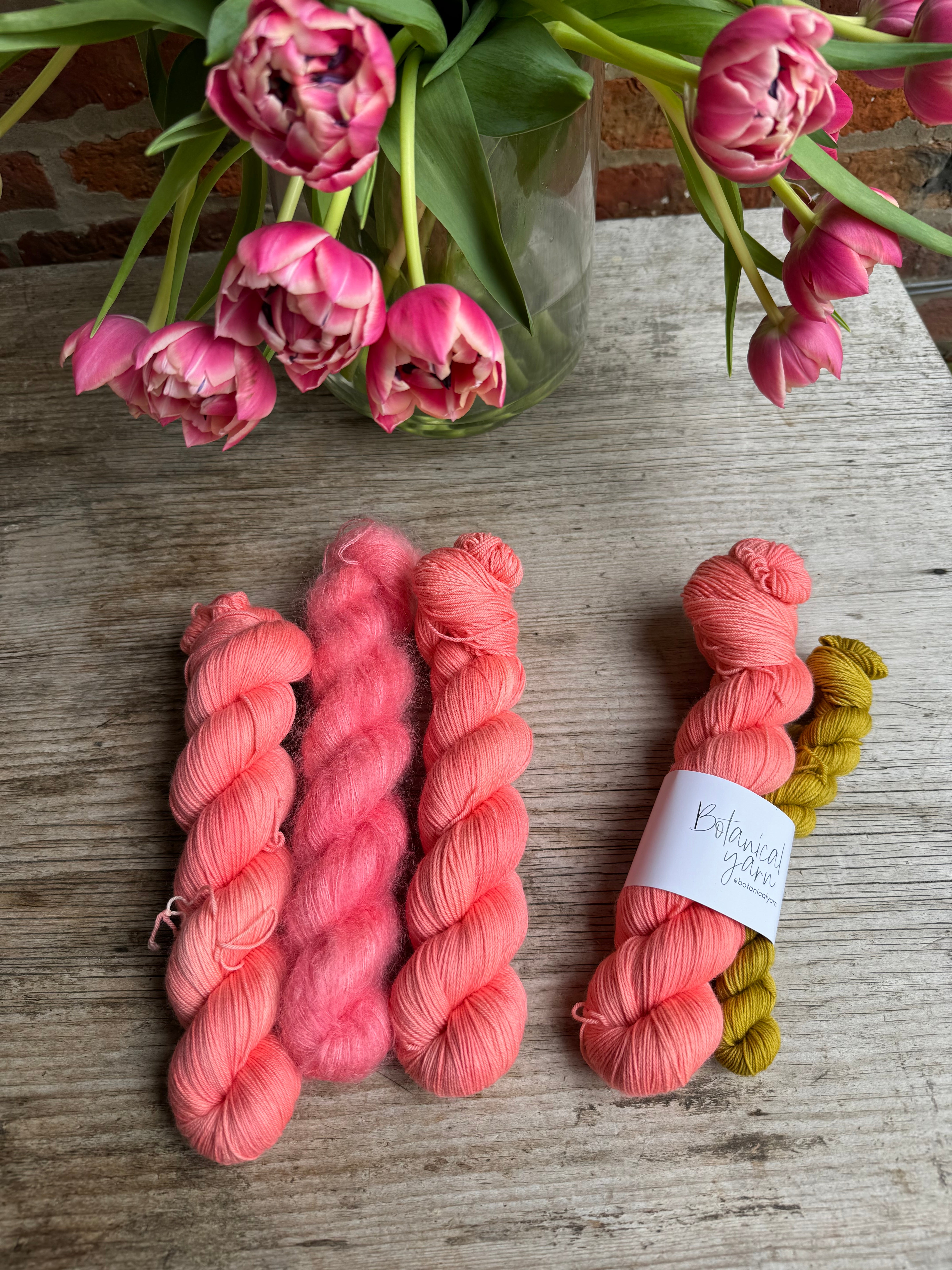 Dyed to order - Tulip Apricot Impression