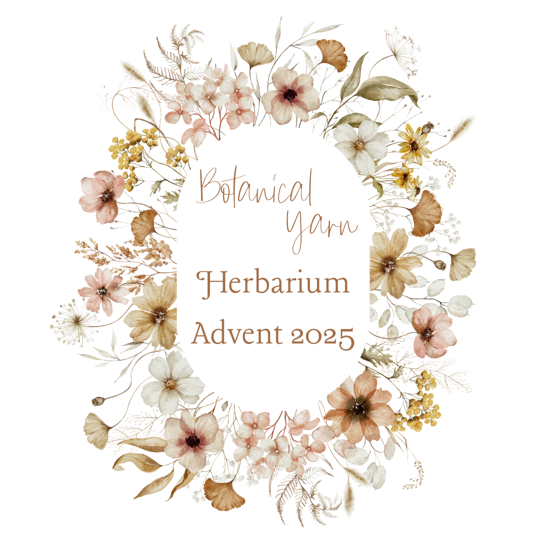 2025 Botanical yarn Advent Calendar Herbarium