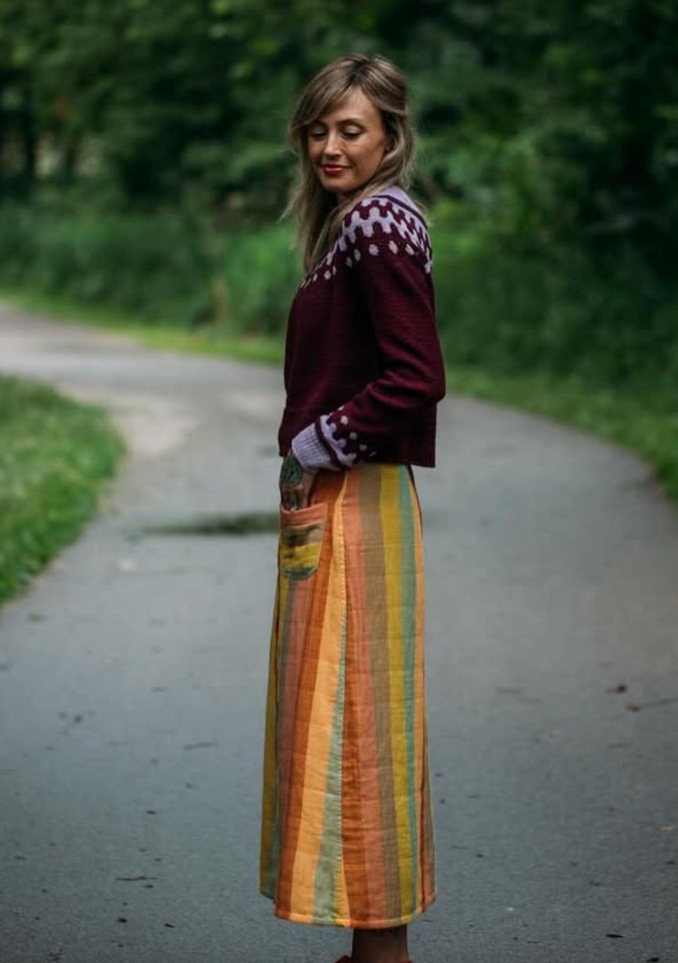 Andrea Mowry Ooey Gooey Rhinebeck Sweater 2025