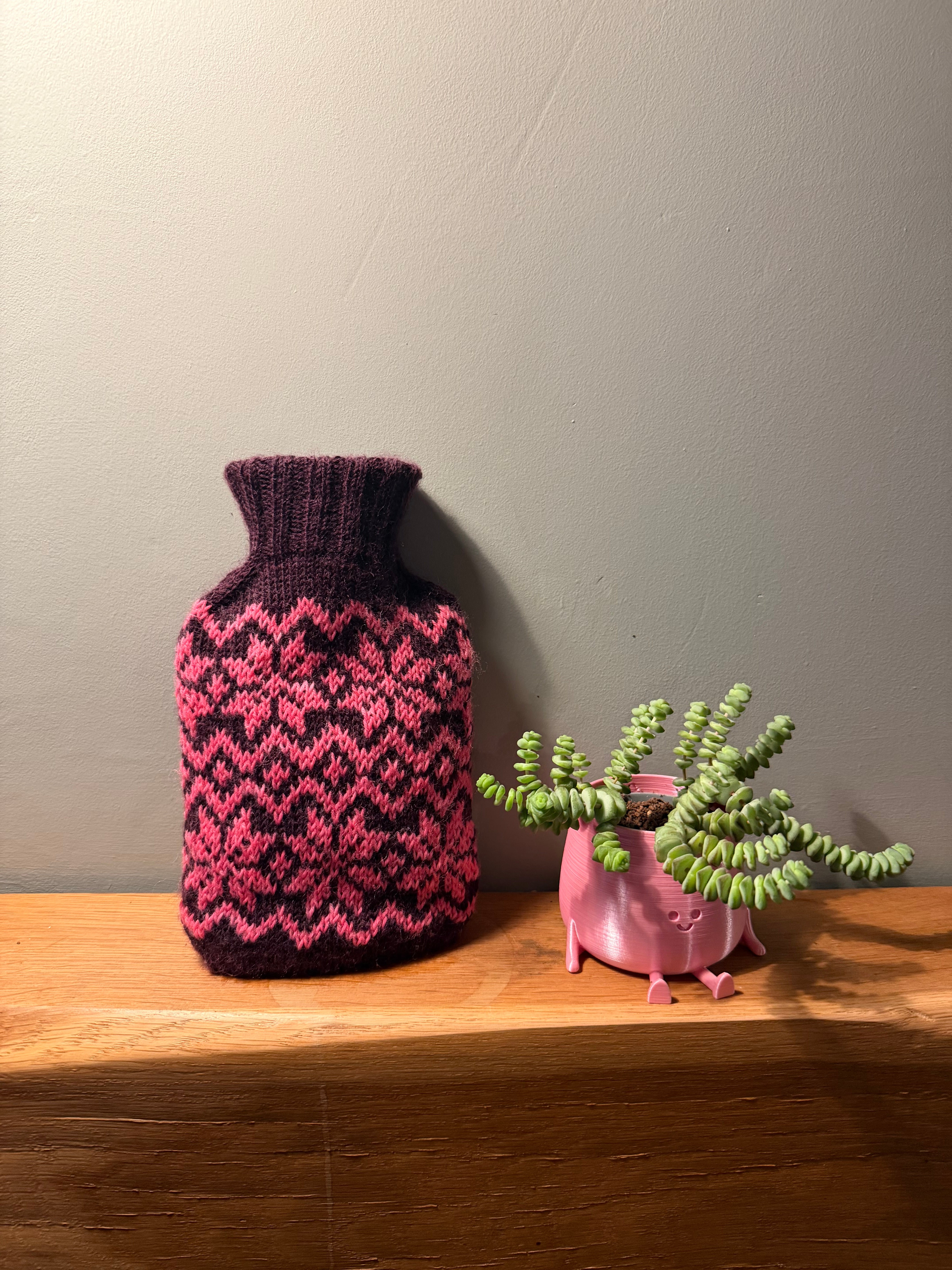 Winter Warmer Hot Water Bottle Cover Kit