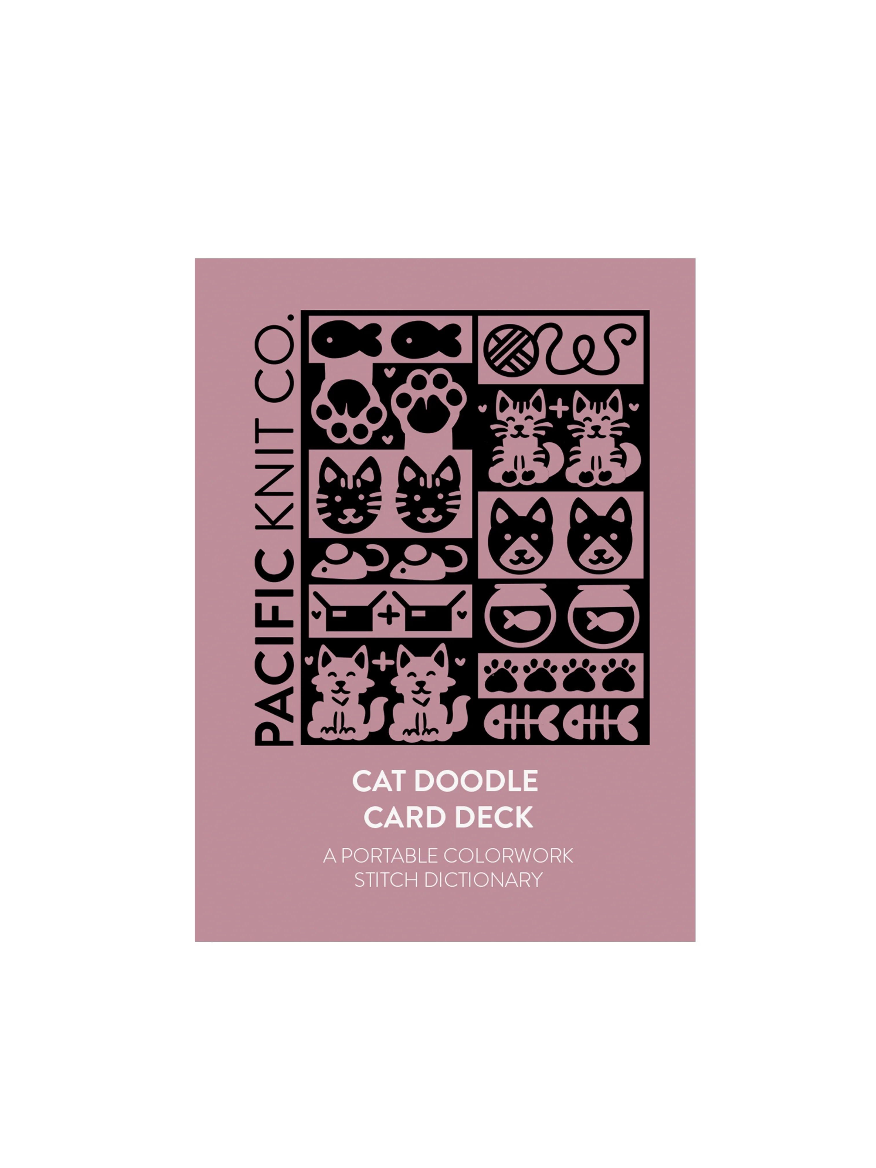 Cat Doodle Deck by Pacific Knit Co
