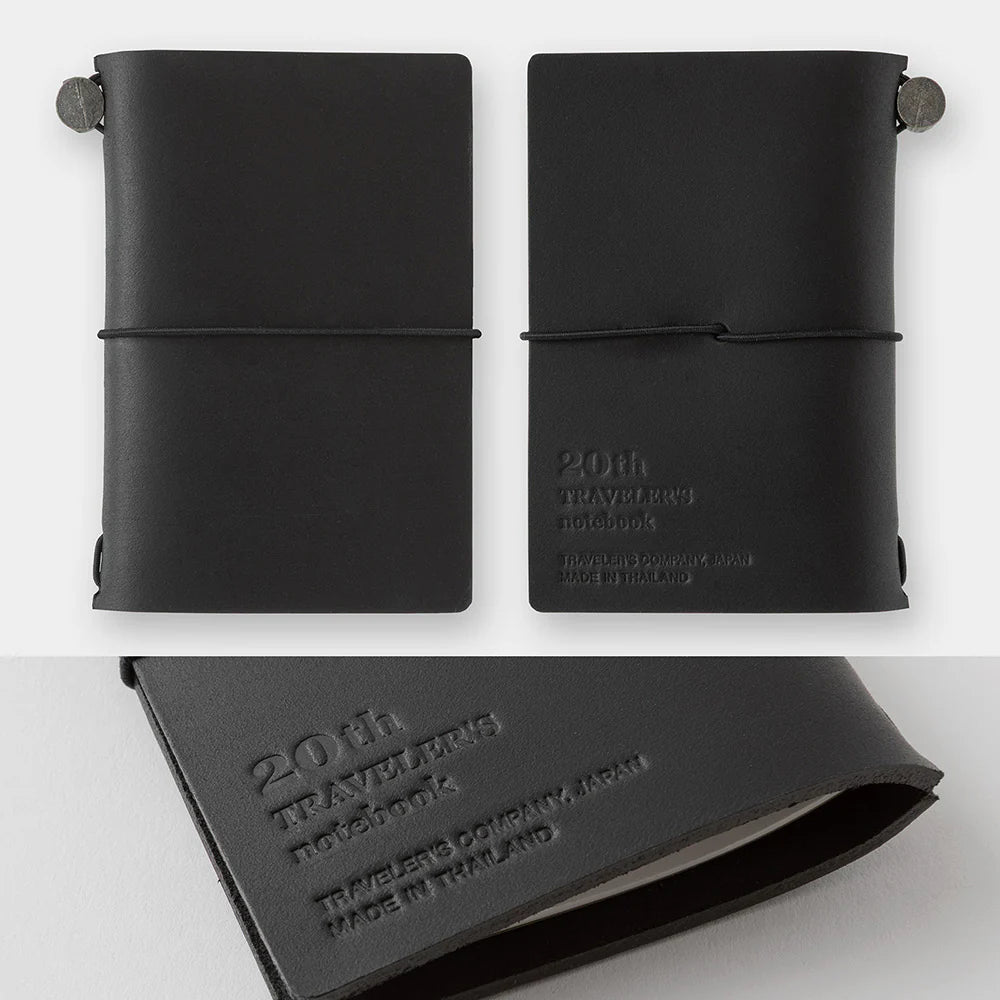 PREORDER - TRAVELER'S Notebook 20th Anniversary Set Black
