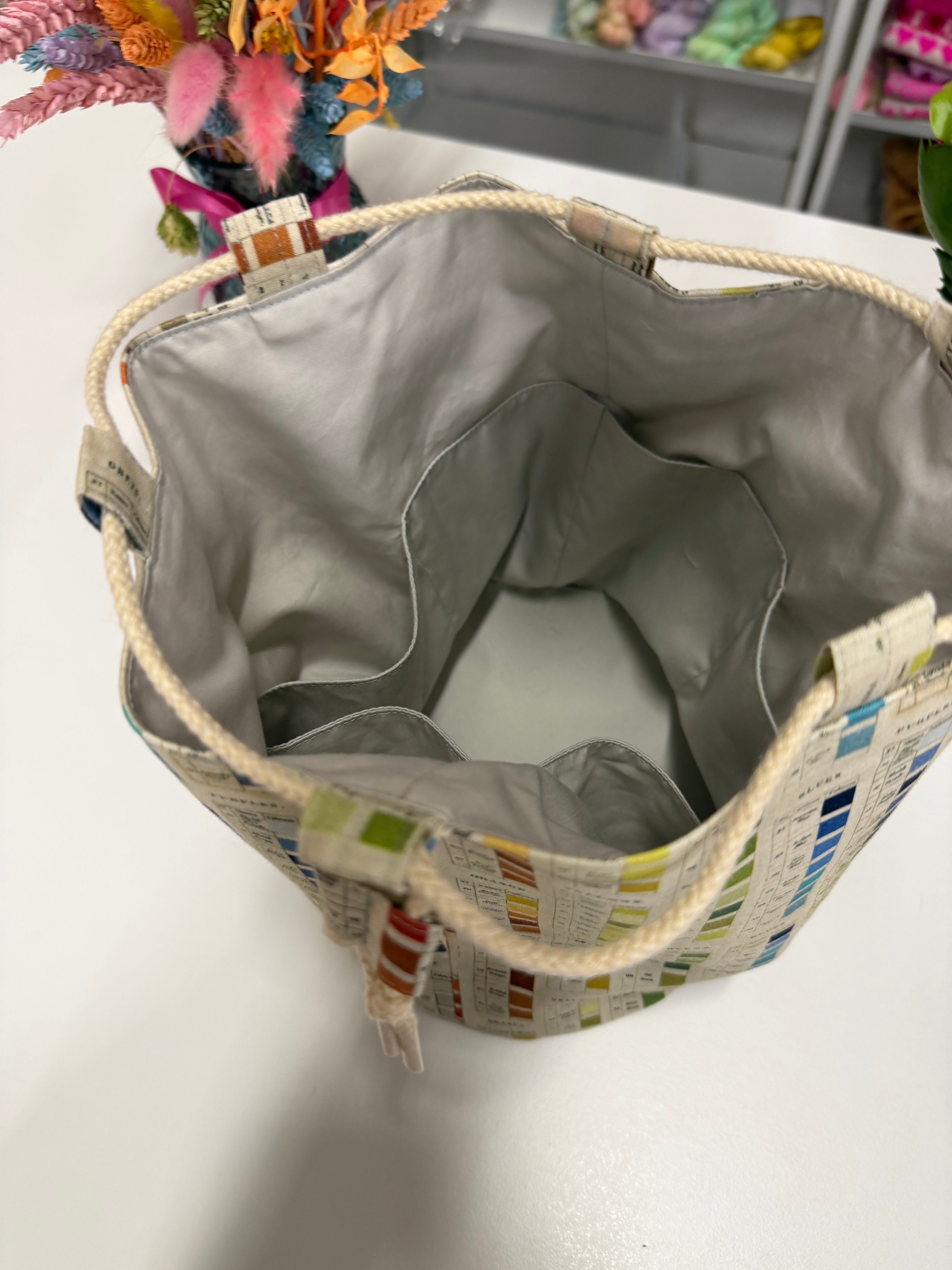 Made to order - Project Bag Style 05  Colour Chart