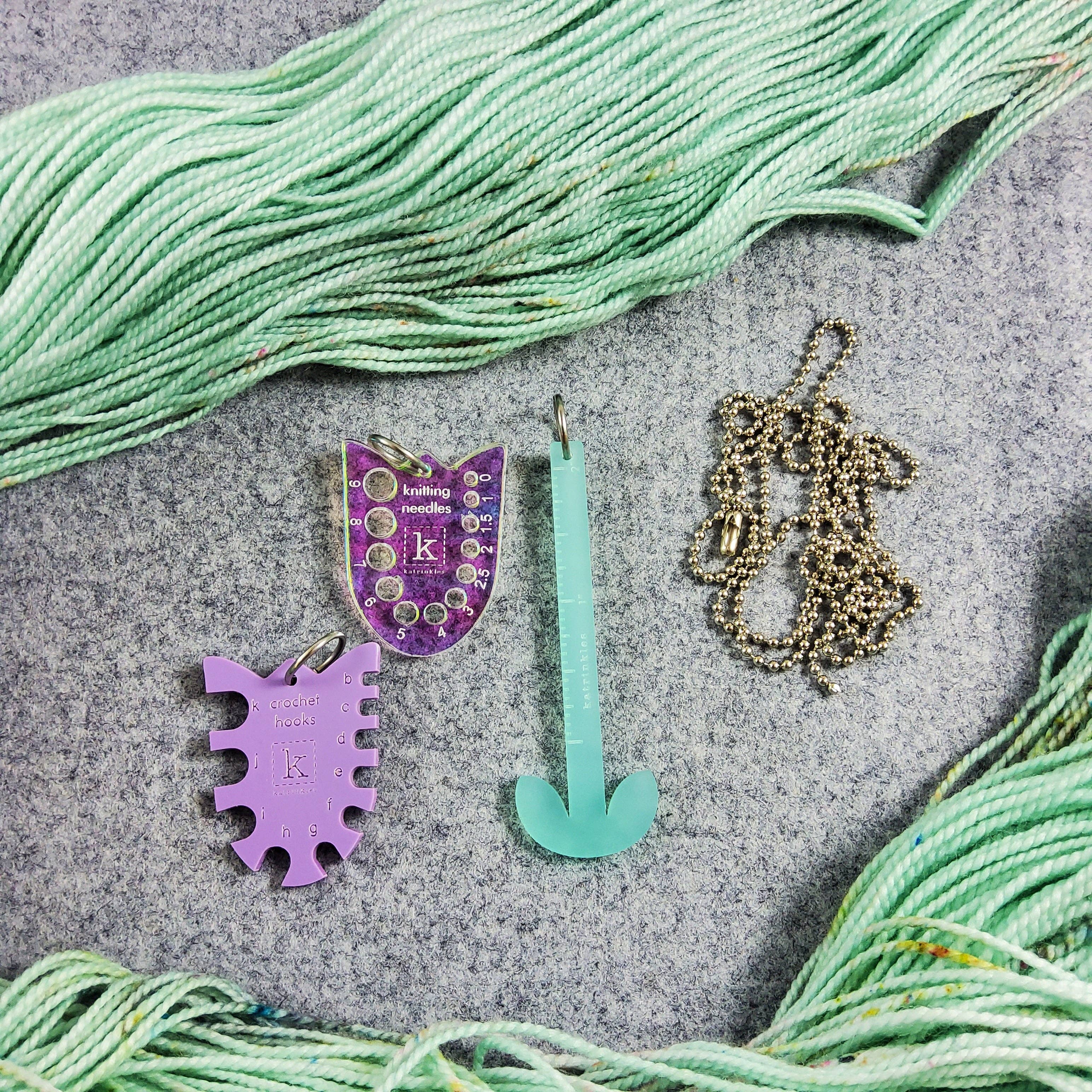 Tiny Tool Flower Necklace