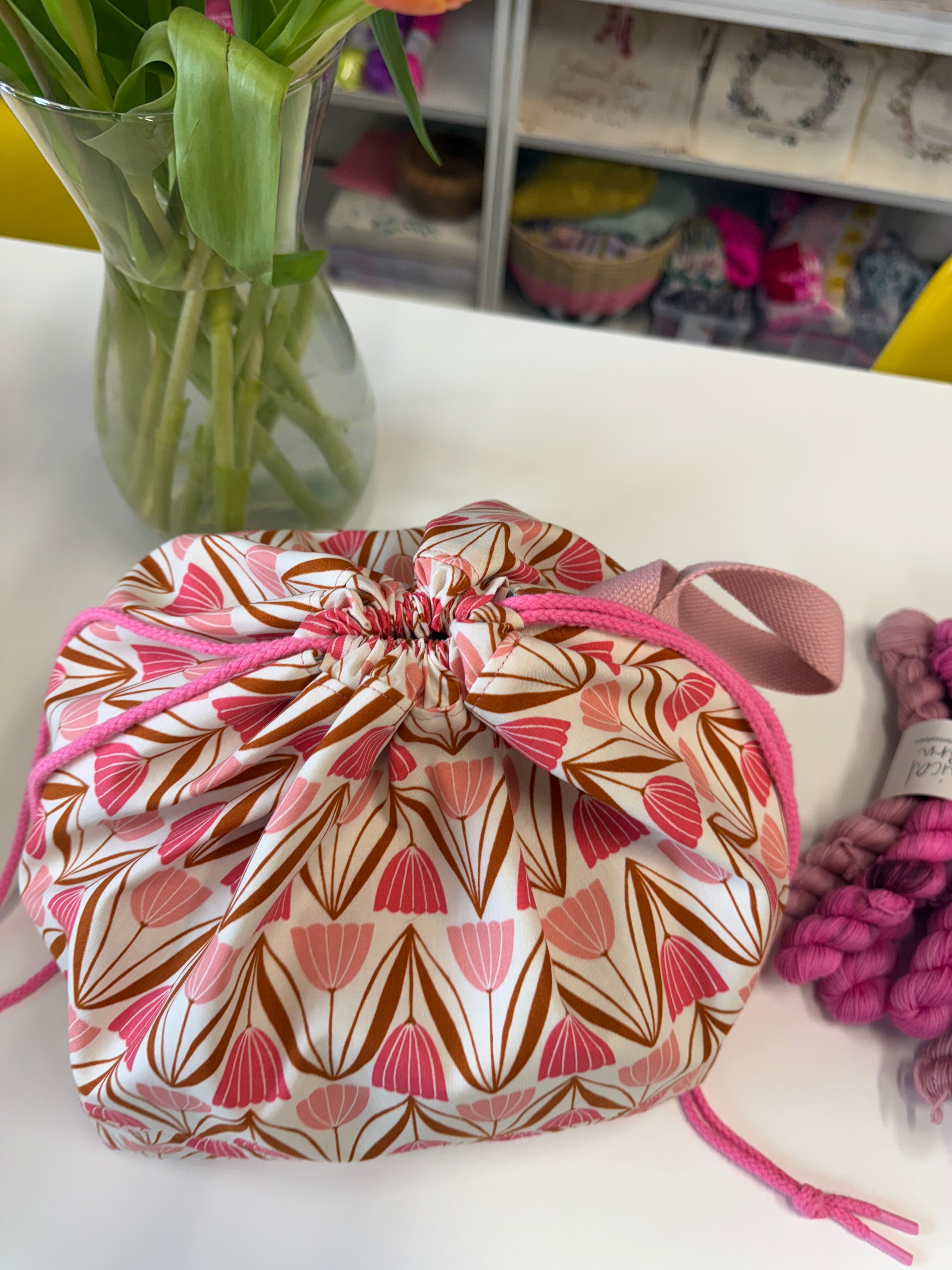 Made to order - Project Bag Style 01 - Tulips 🌷