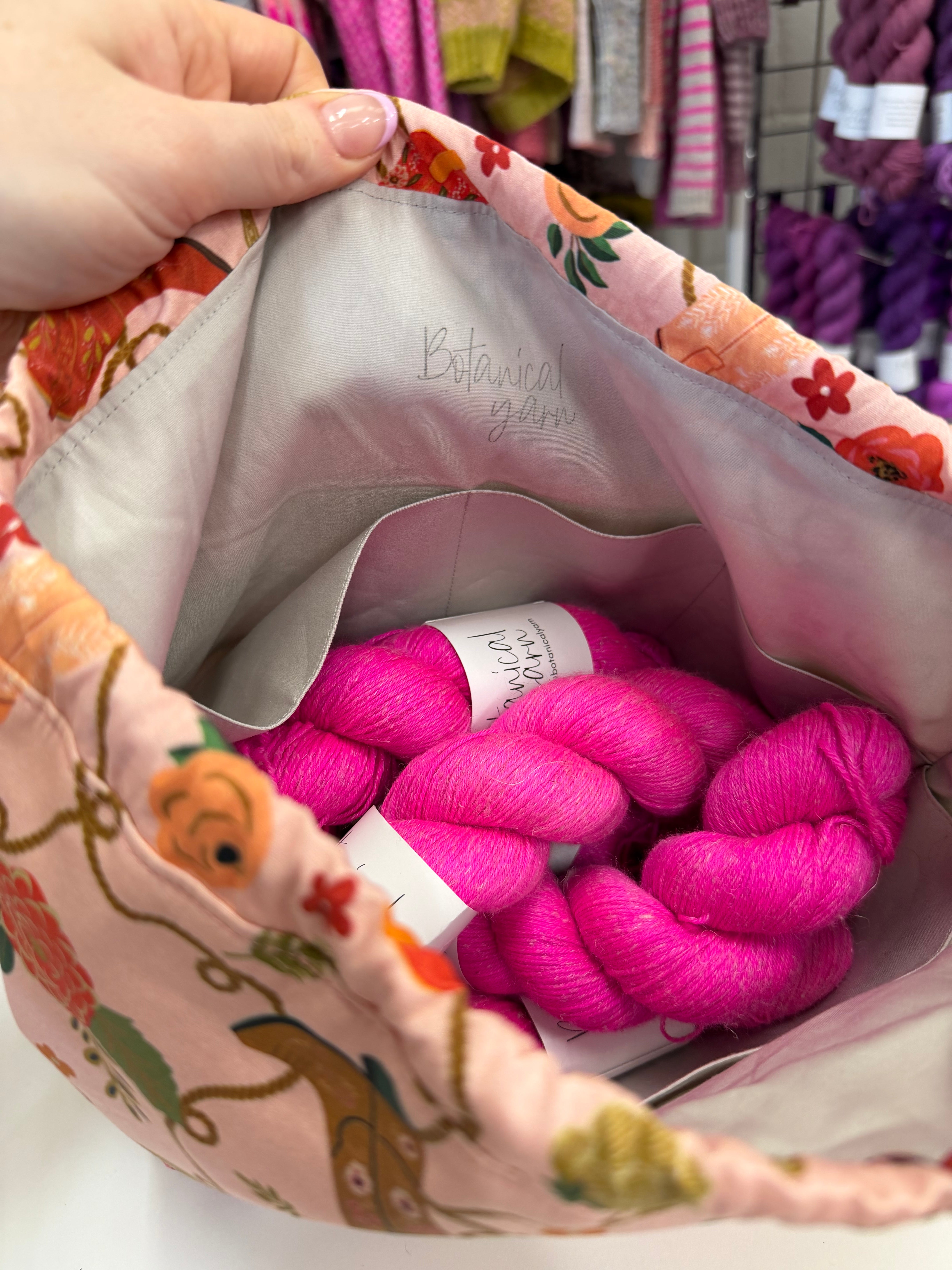 Made to order - Project Bag Style 01 - Nash Yarn Fest Exclusive