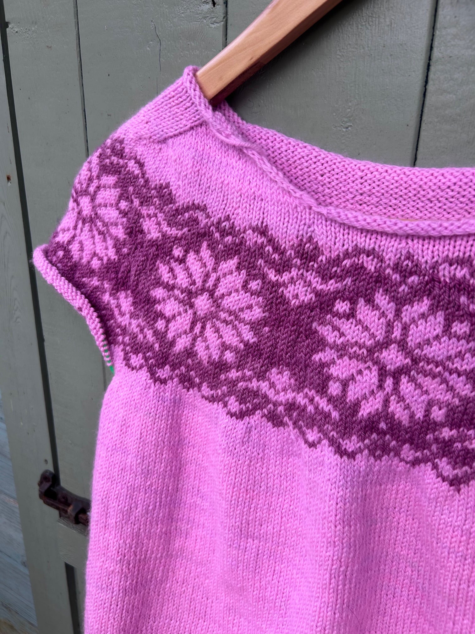 Cafe au Lait Sweater Kit by Unwind Knitwear - Nash Yarn Fest!