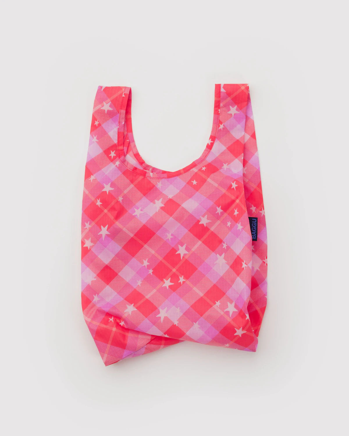 Baggu Baby - Pink Star Plaid