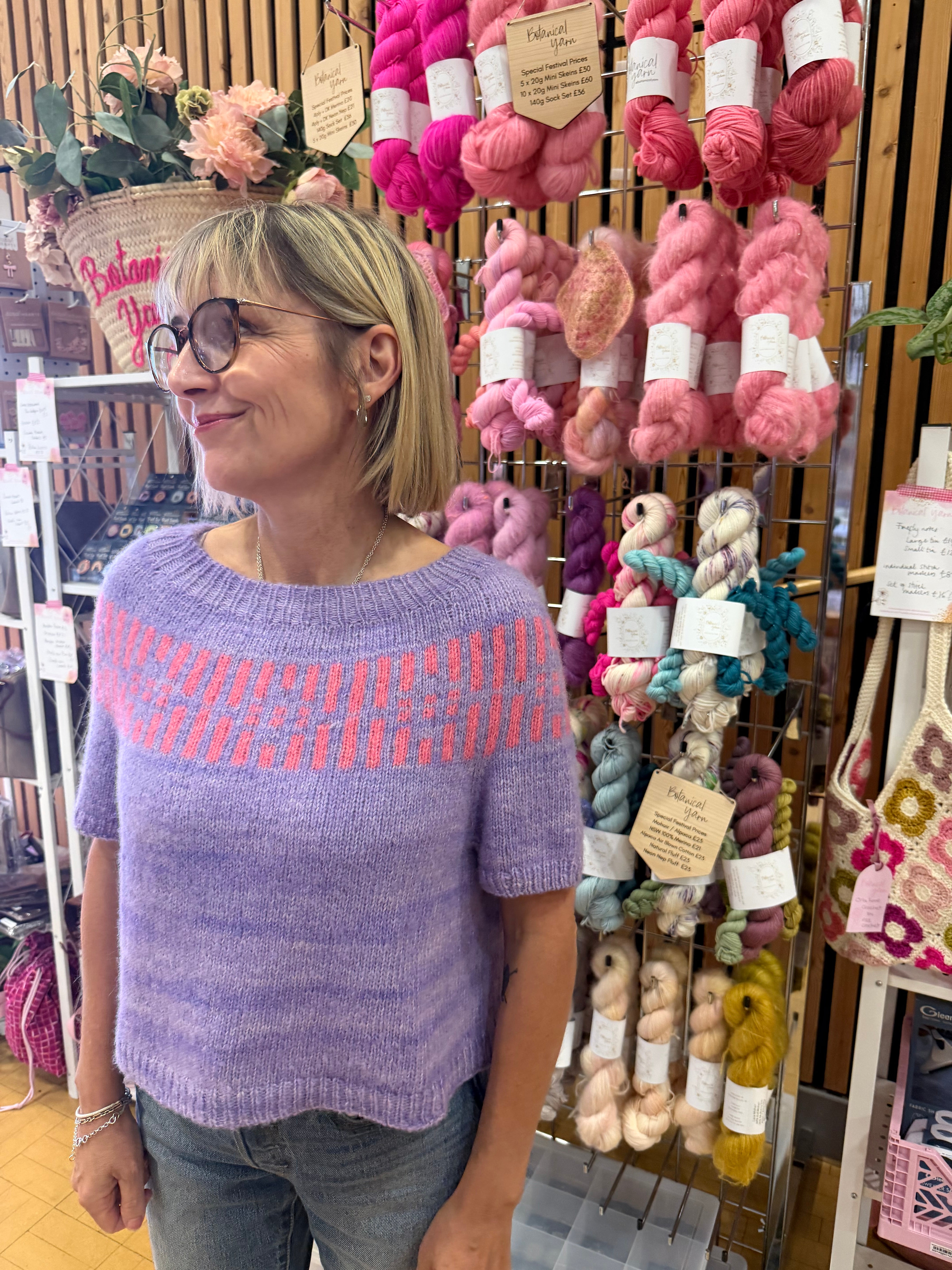 Daisy Sweater kit by  Veera Välimäki
