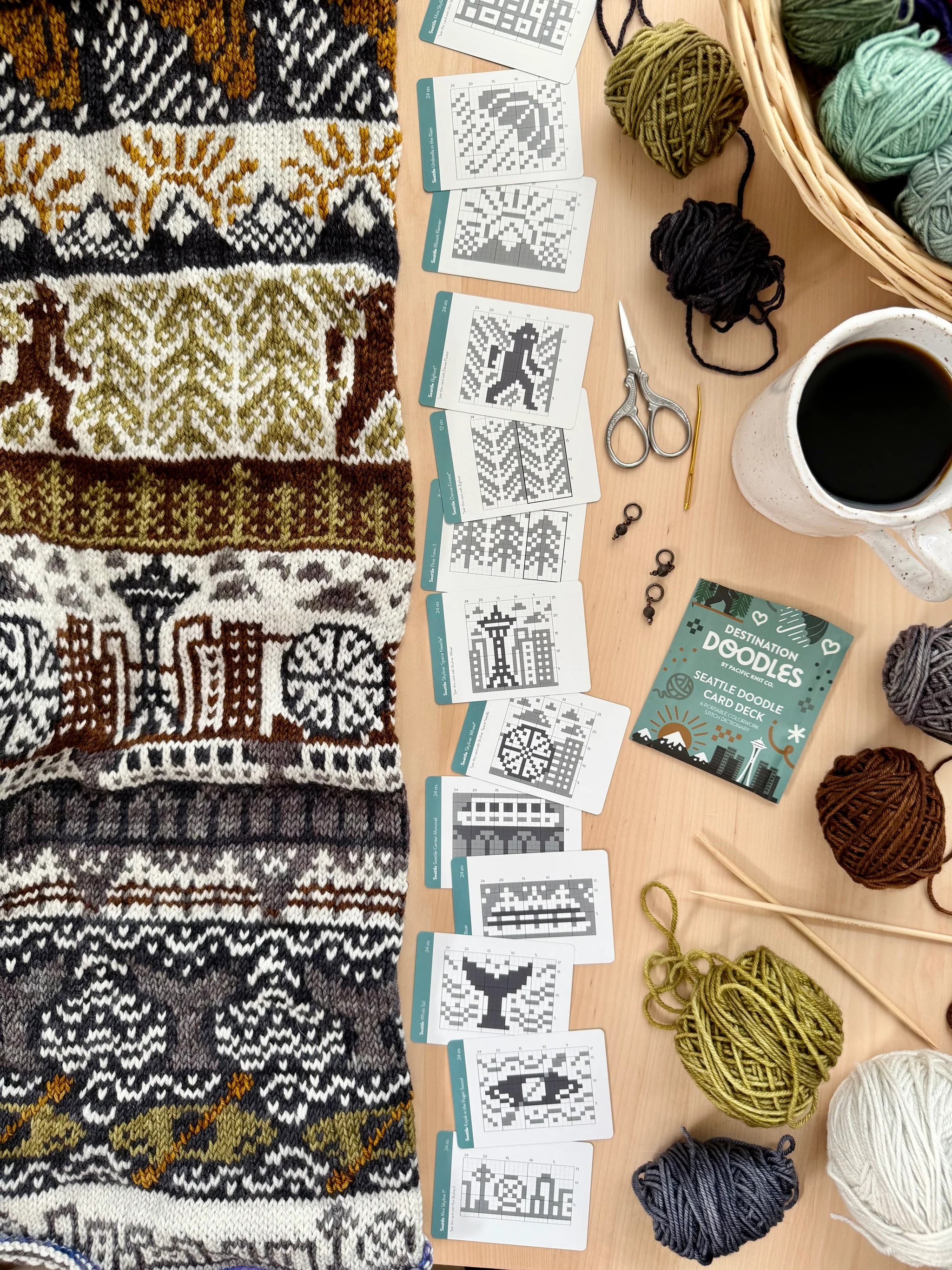 Seattle Doodle Deck by Pacific Knit Co