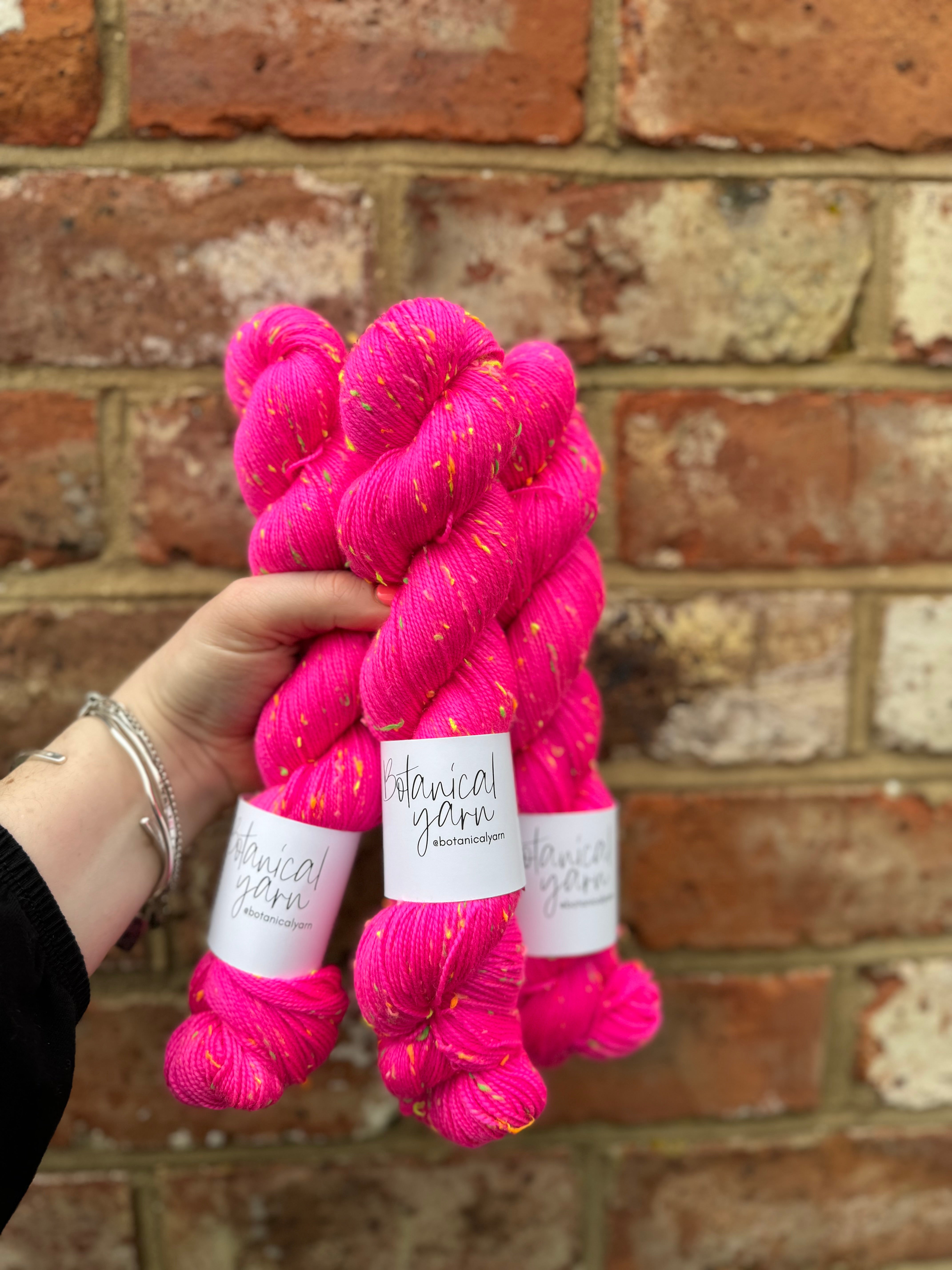 Monarda Neon Nep yarn!