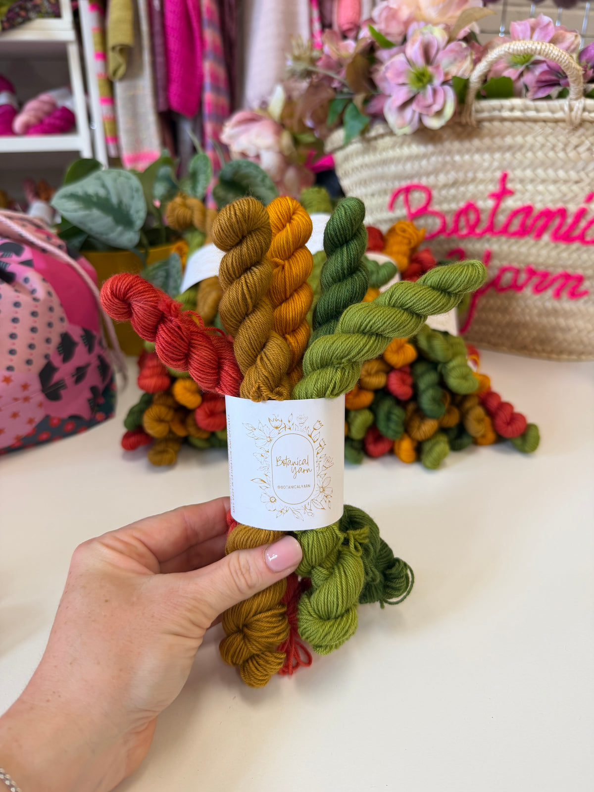Dyed to order - A Woolen Affair - Leaf Peeping 5 x 20g Mini Skein Set