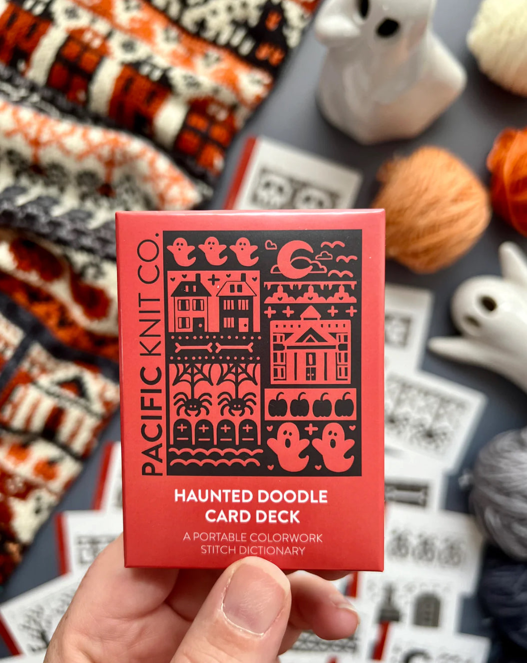 Haunted Doodle Deck by Pacific Knit Co