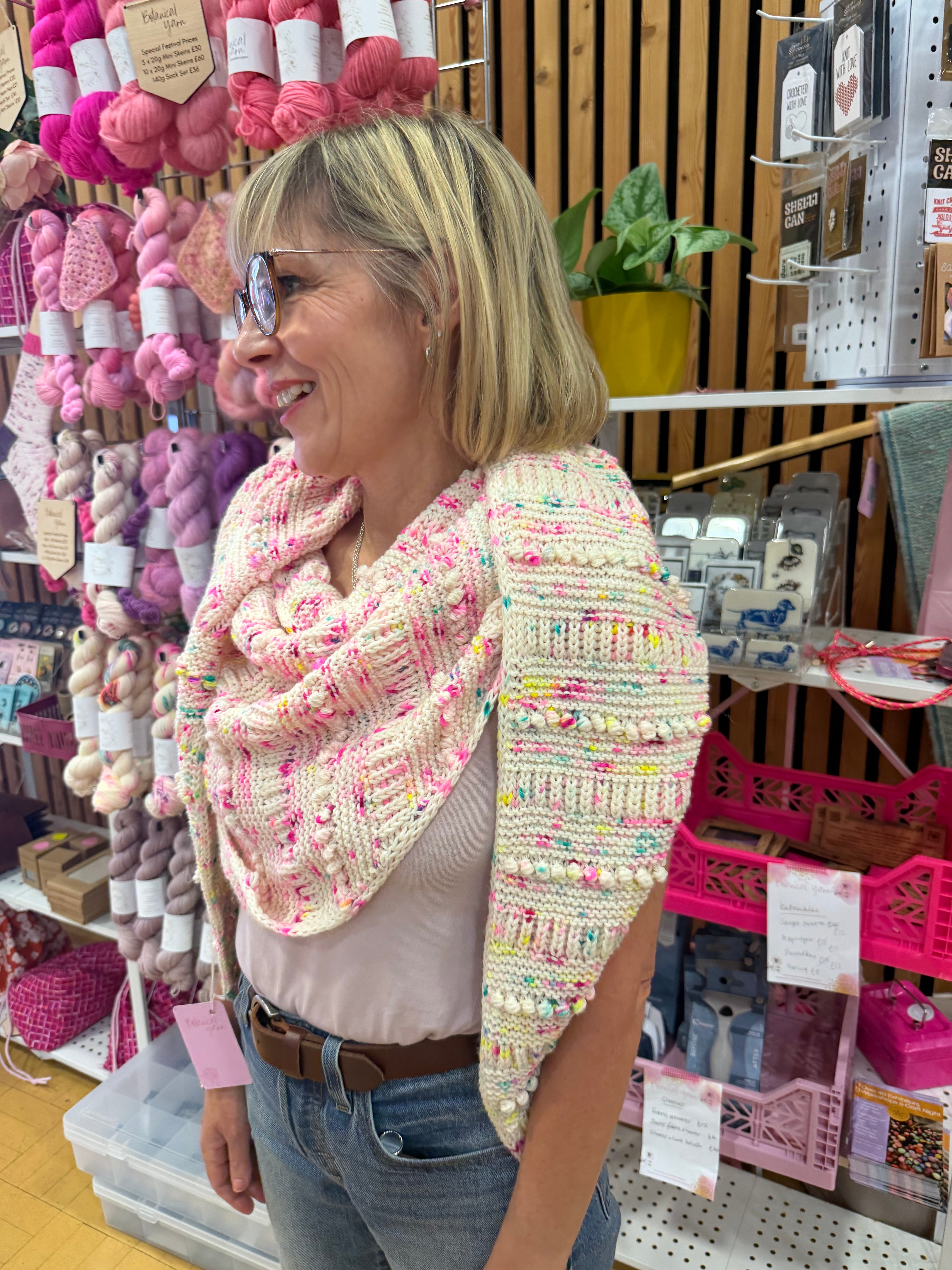 Anemoia Shawl by Andrea Mowry