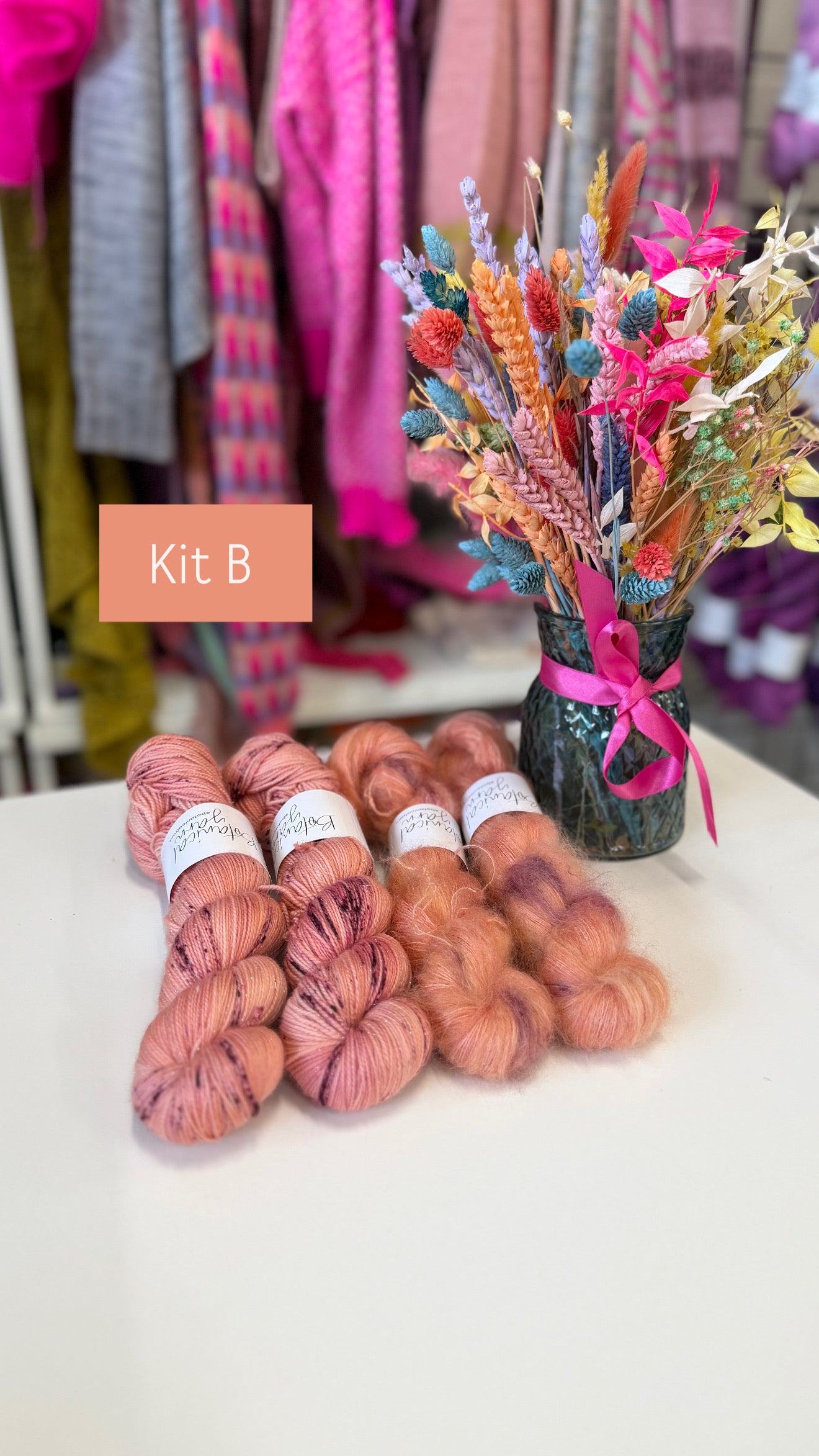 Poppy Pullover Kit by Andrea Mowry (Mohair & 4ply)