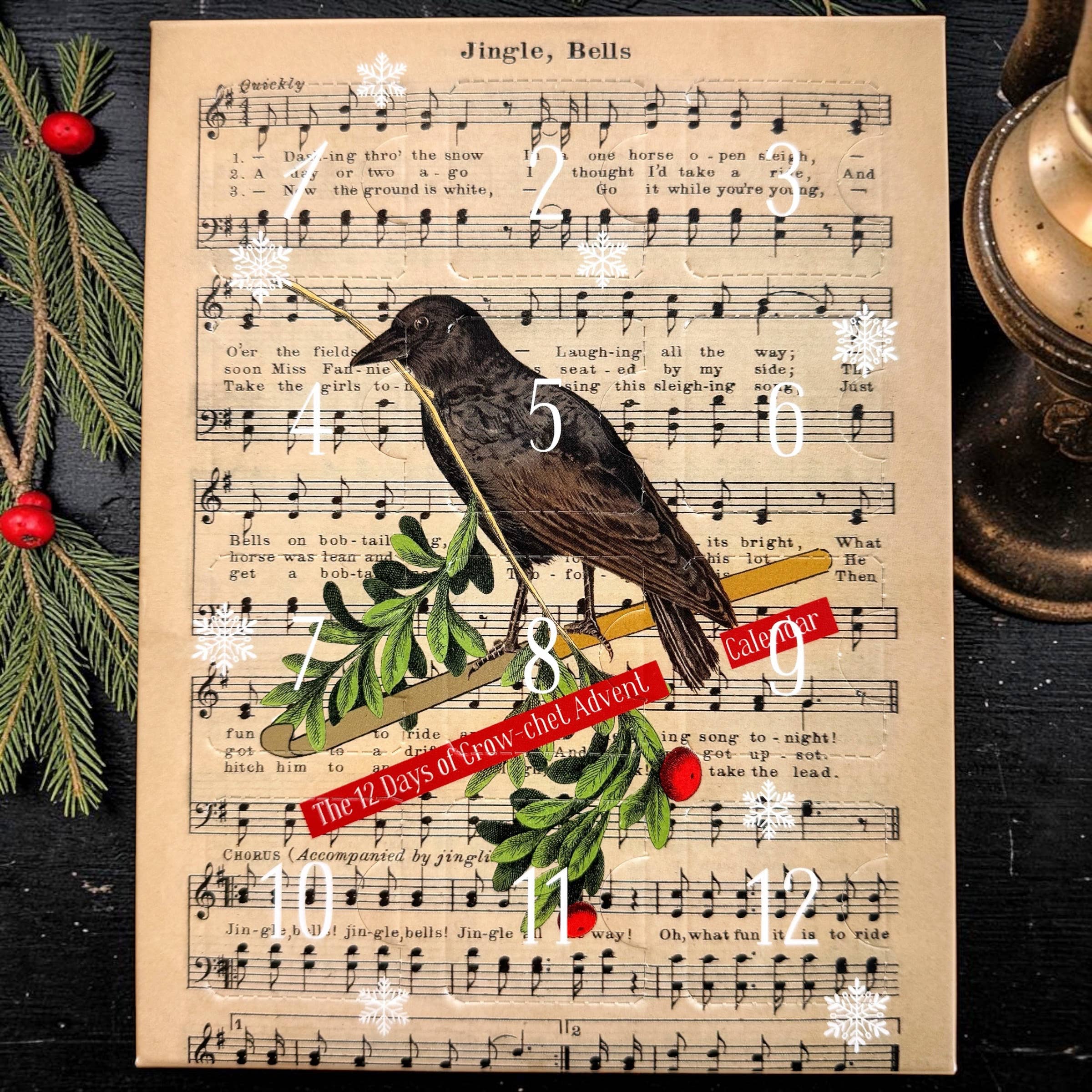 Firefly Notes 2026 CROCHET Stitch marker Advent Calendar