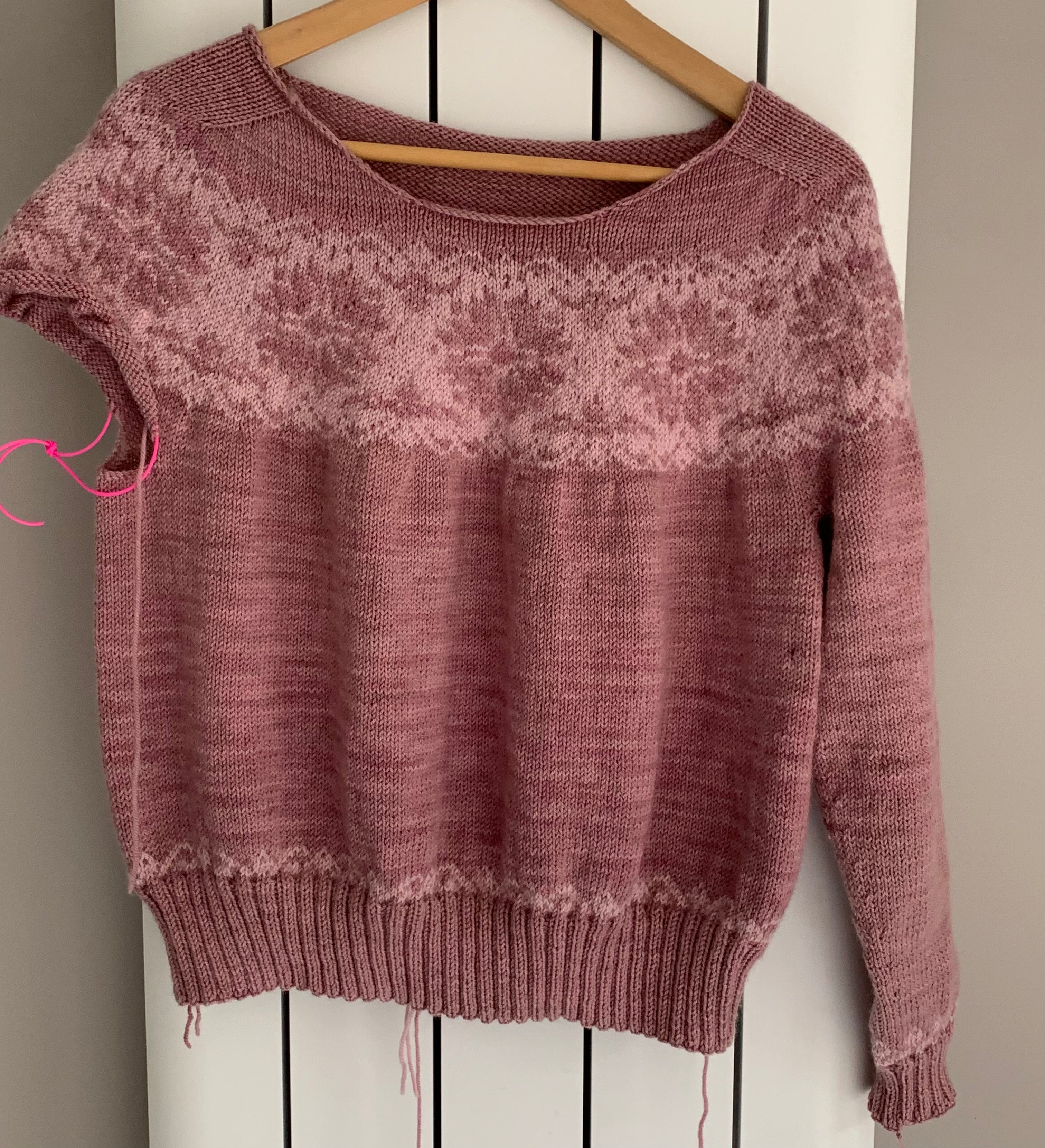 Cafe au Lait Sweater Kit by Unwind Knitwear - Nash Yarn Fest!