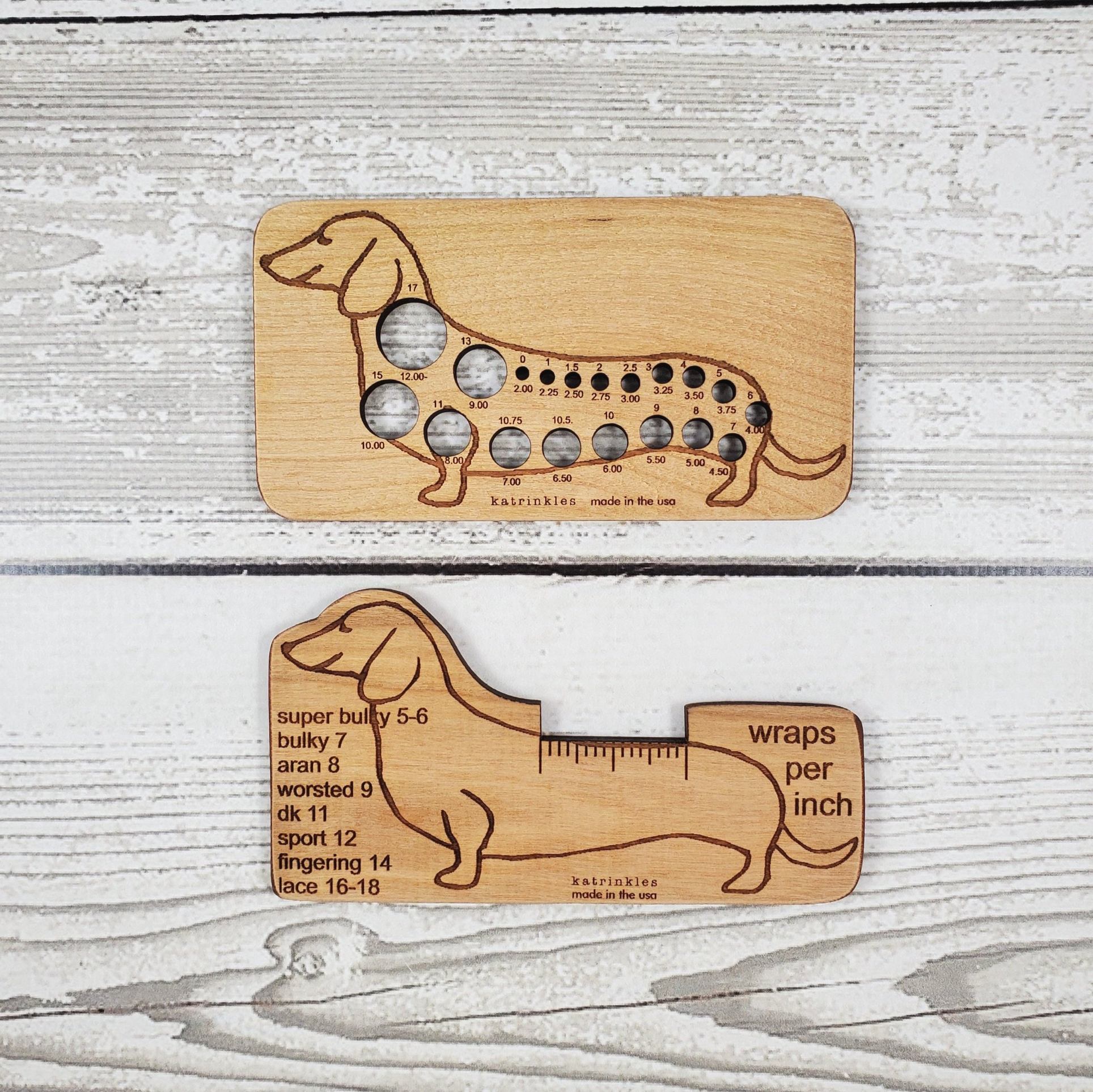 Katrinkles Dachshund Wraps Per Inch Tool