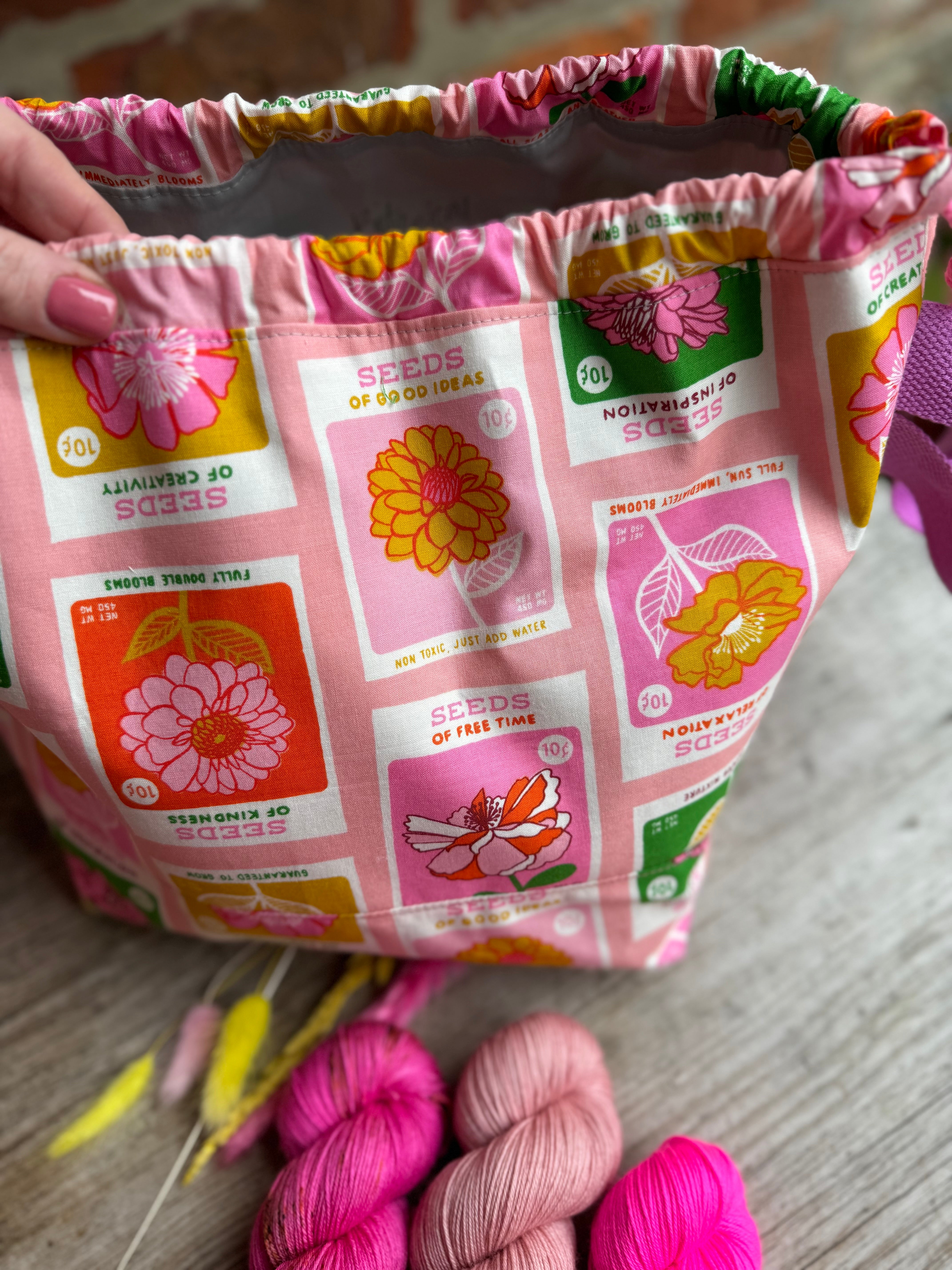 Project Bag Style 01 -  Seed Packet Design