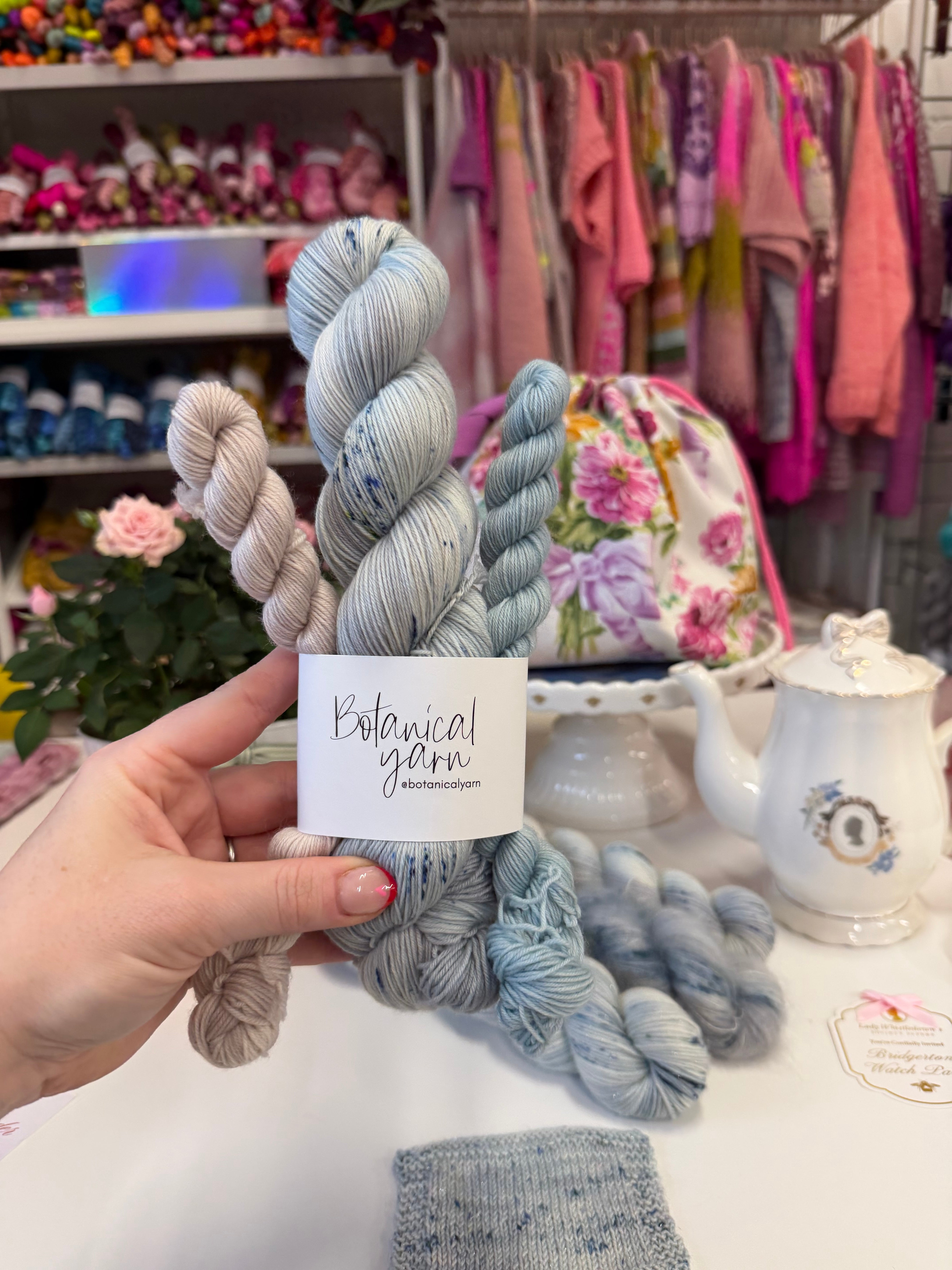 Bridgerton Sophie's Silver Dress Sock Set