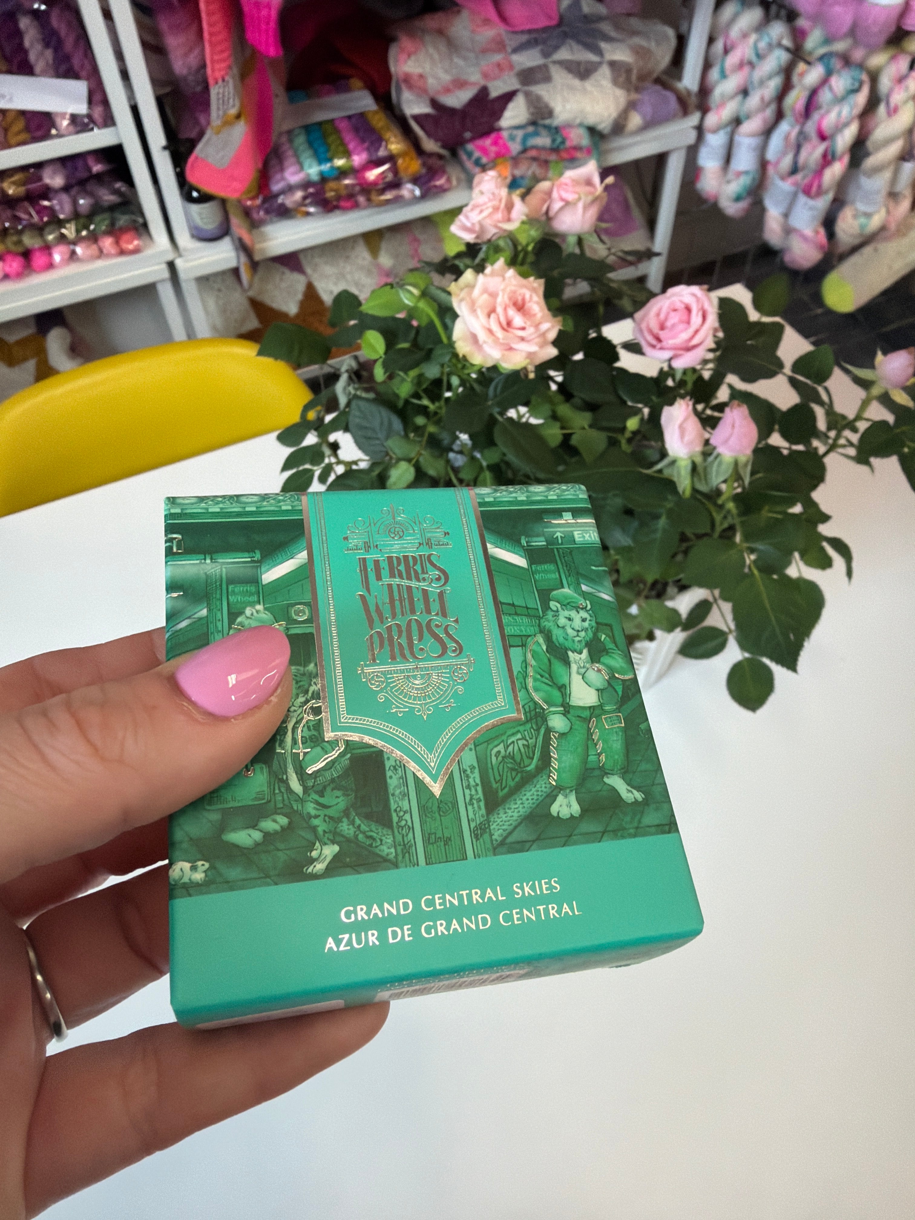 Ferris wheel press fountain pen ink Grand Central Skies