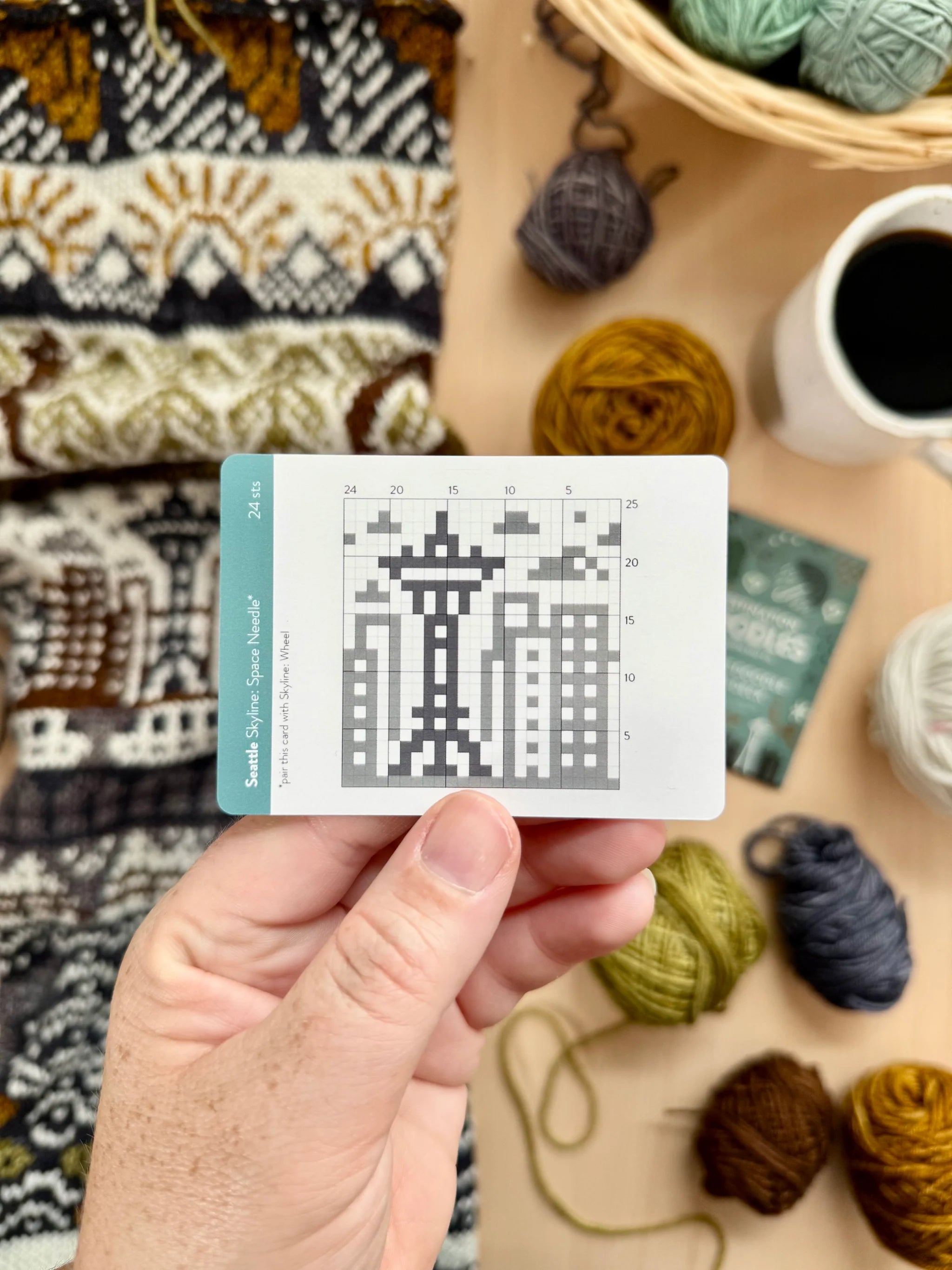 Seattle Doodle Deck by Pacific Knit Co