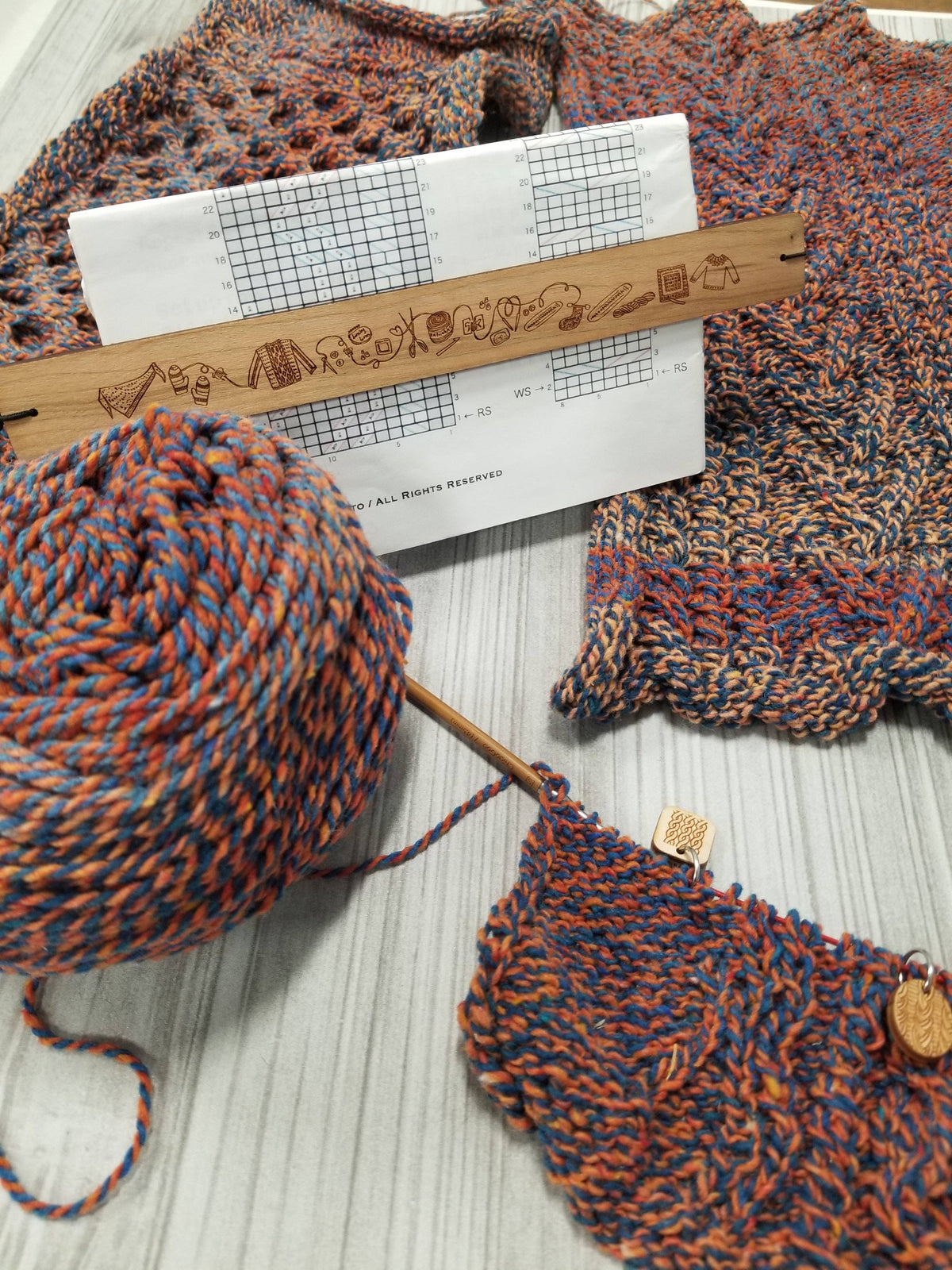 Katrinkles Pattern Placeholder – botanical yarn