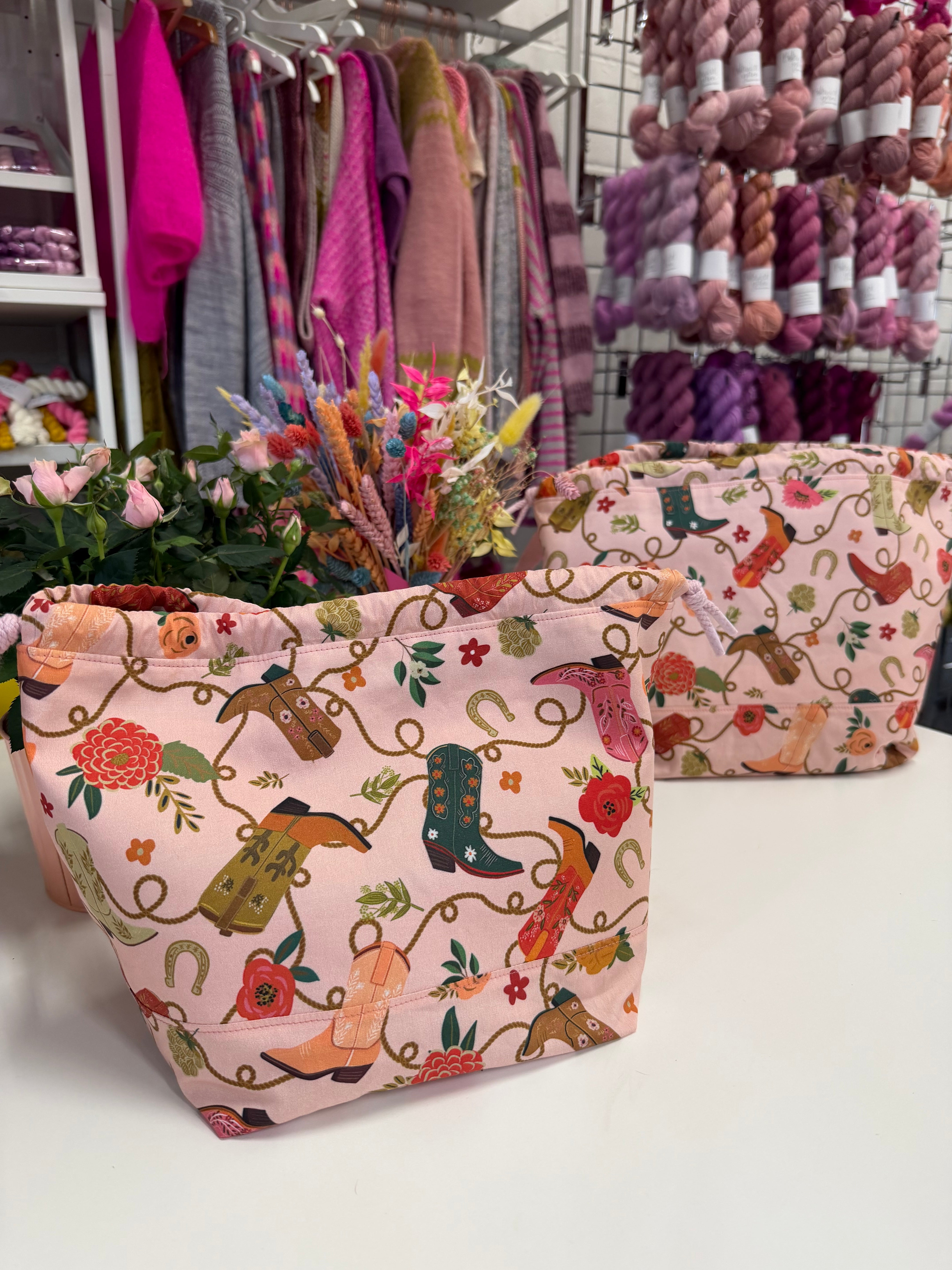 Made to order - Project Bag Style 01 - Nash Yarn Fest Exclusive