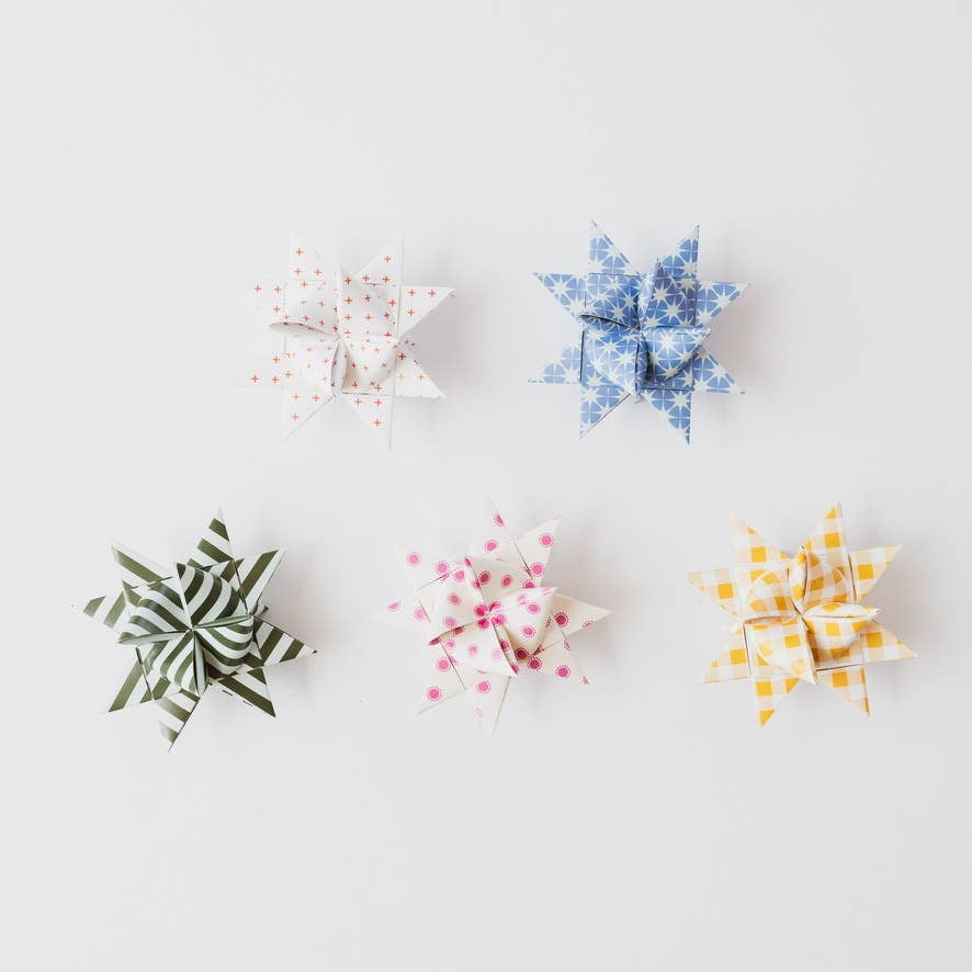 Froebel Star Paper Craft Kit – Make 20 Stars in 5 Beautiful