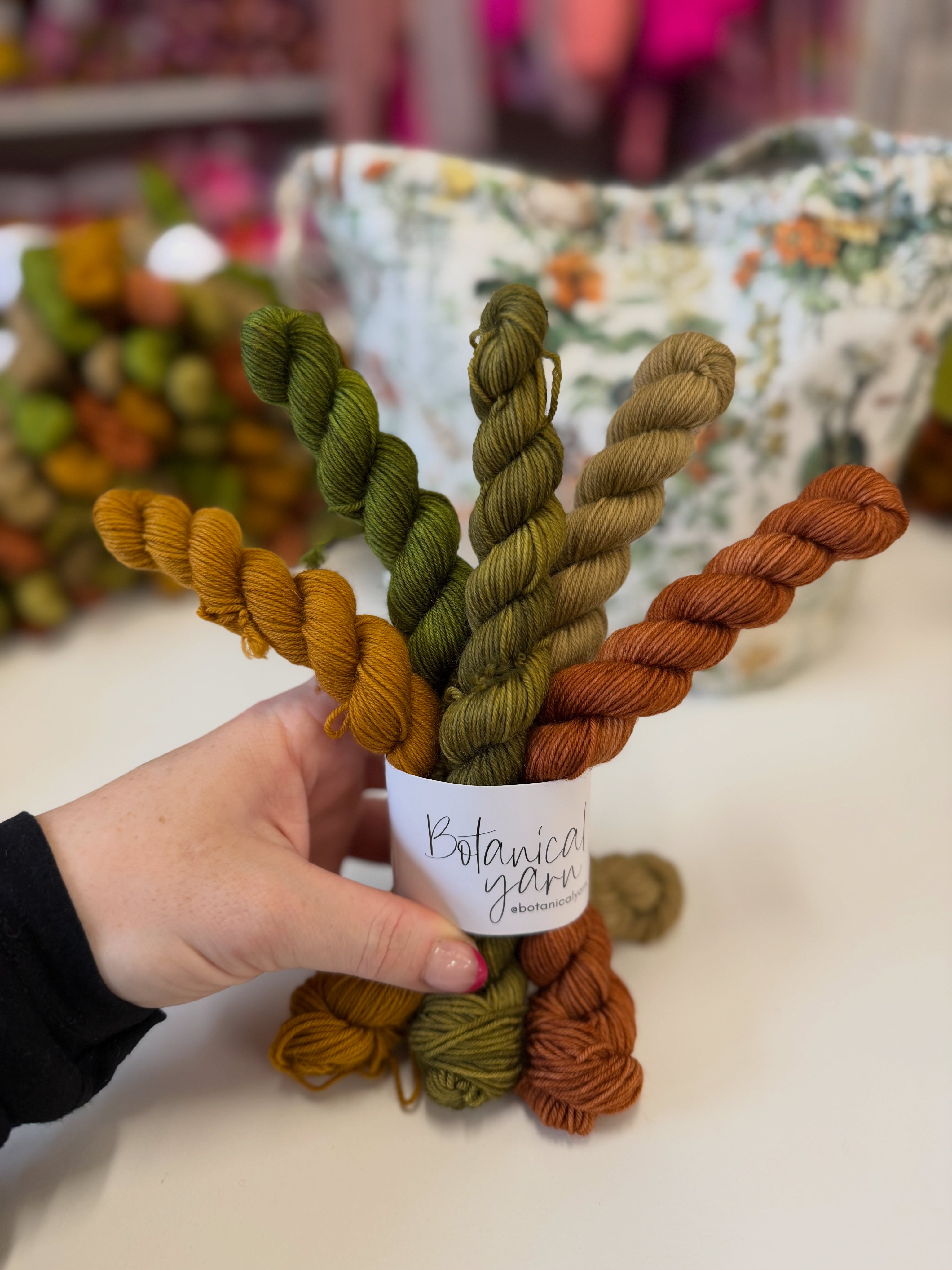 Ready to ship - A Woolen Affair Collection - 5 x 20g Mini Skein Set