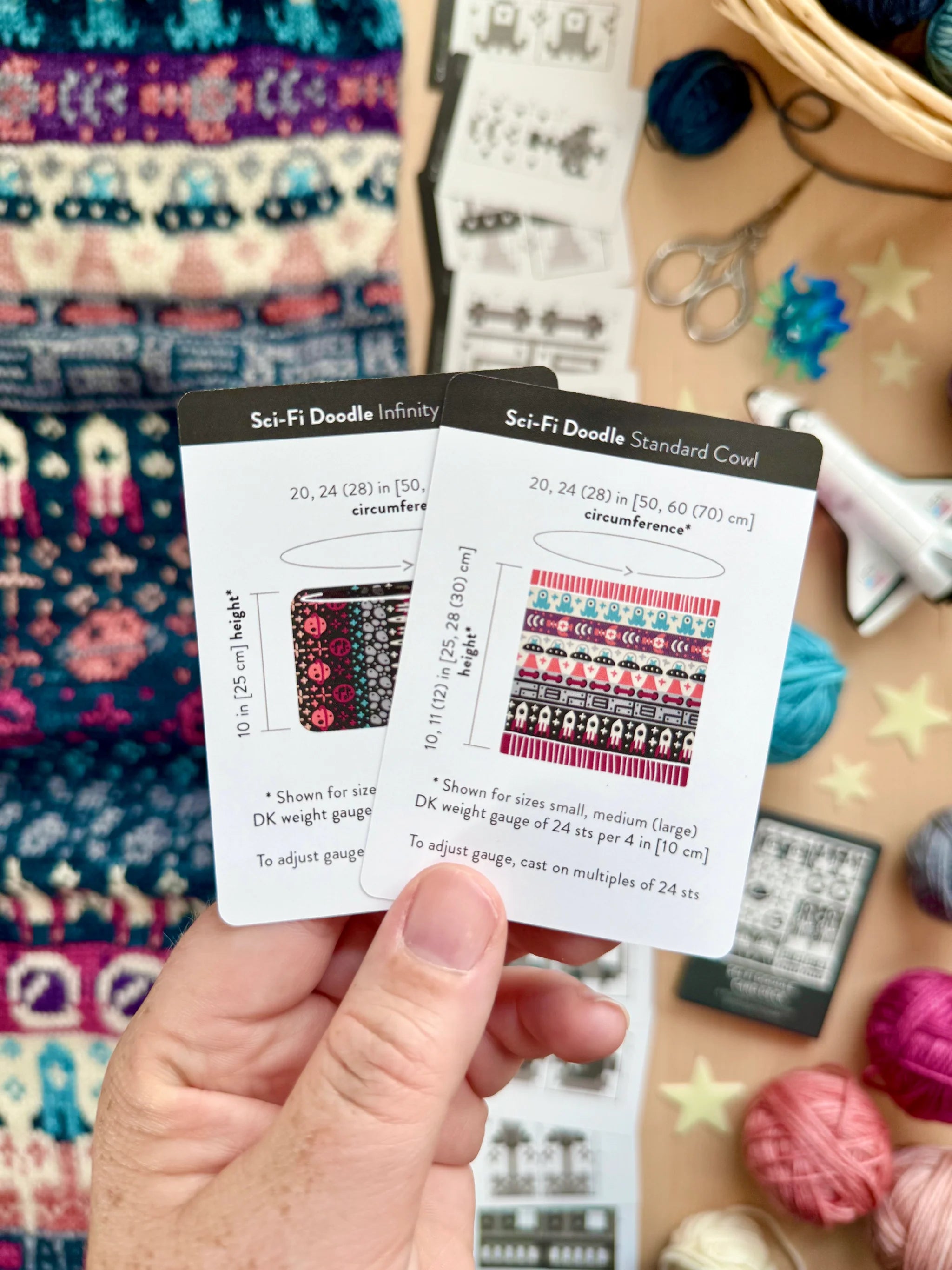 Sci-Fi Doodle Deck by Pacific Knit Co