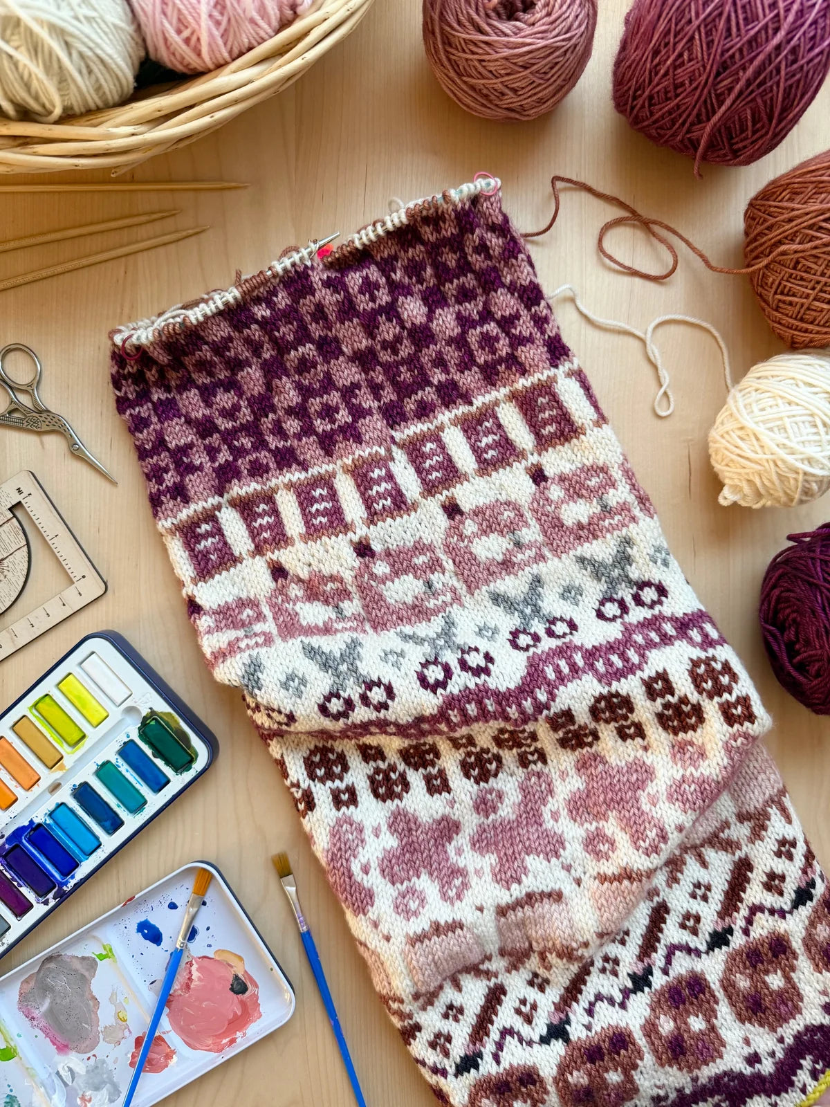 Doodle Decks by Pacific Knit Co