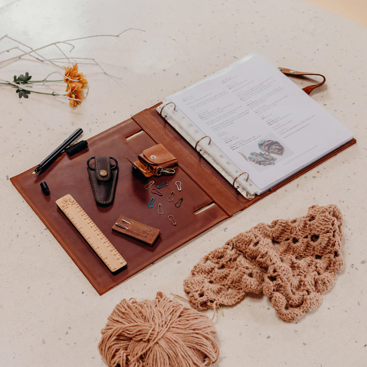 Thread & Maple - Pattern Binder READY TO SHIP – botanical yarn