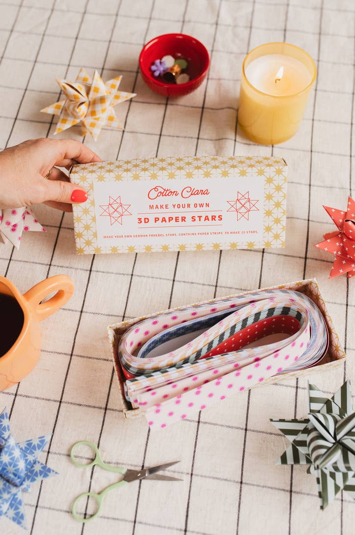 Froebel Star Paper Craft Kit – Make 20 Stars in 5 Beautiful