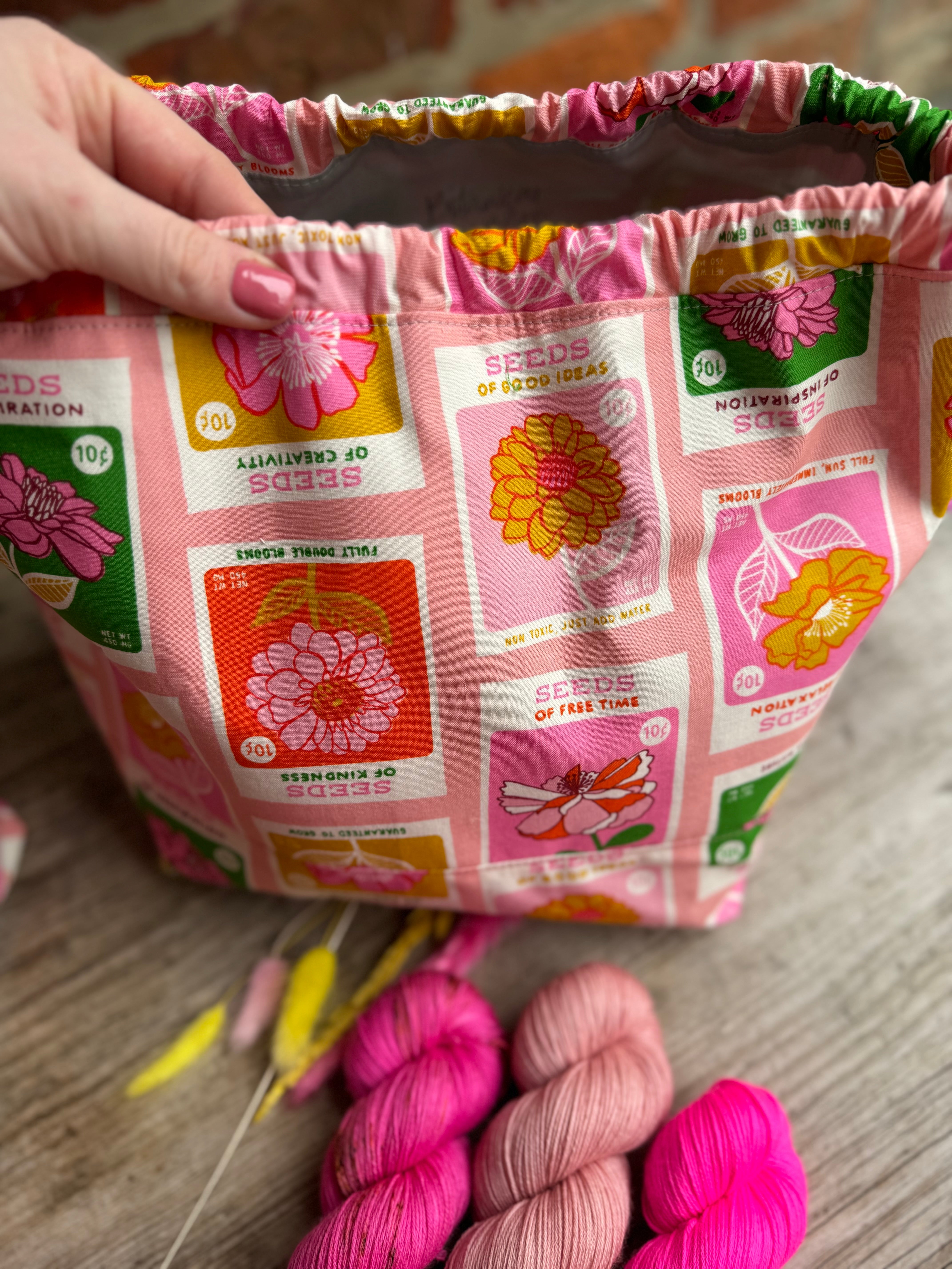 Project Bag Style 01 -  Seed Packet Design