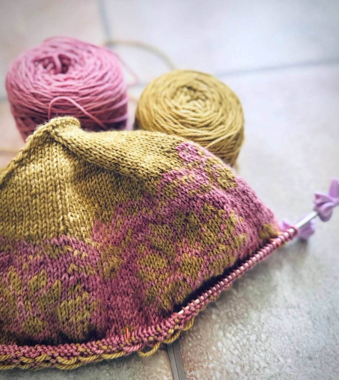 Cafe au Lait Sweater Kit by Unwind Knitwear - Nash Yarn Fest!