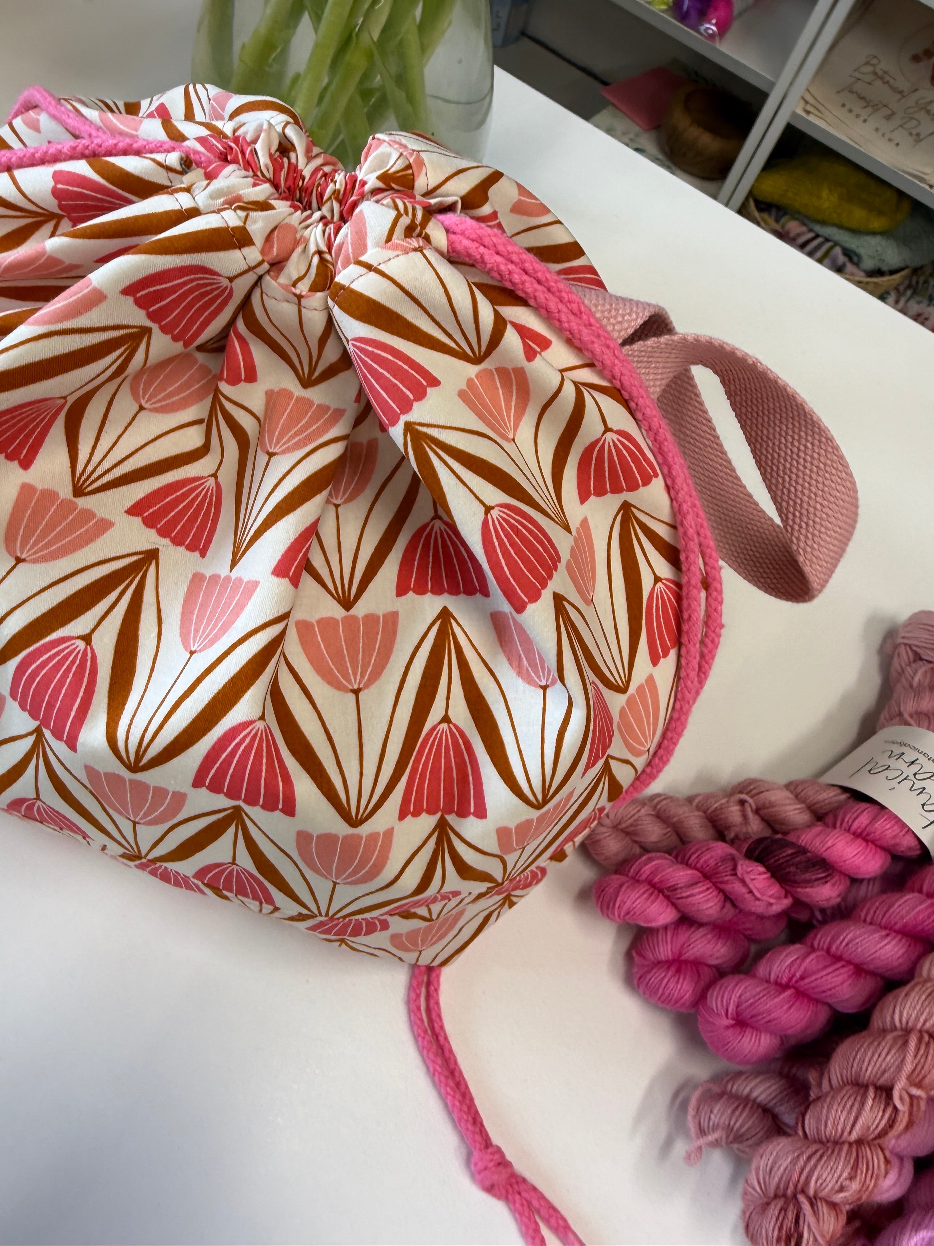 Made to order - Project Bag Style 01 - Tulips 🌷