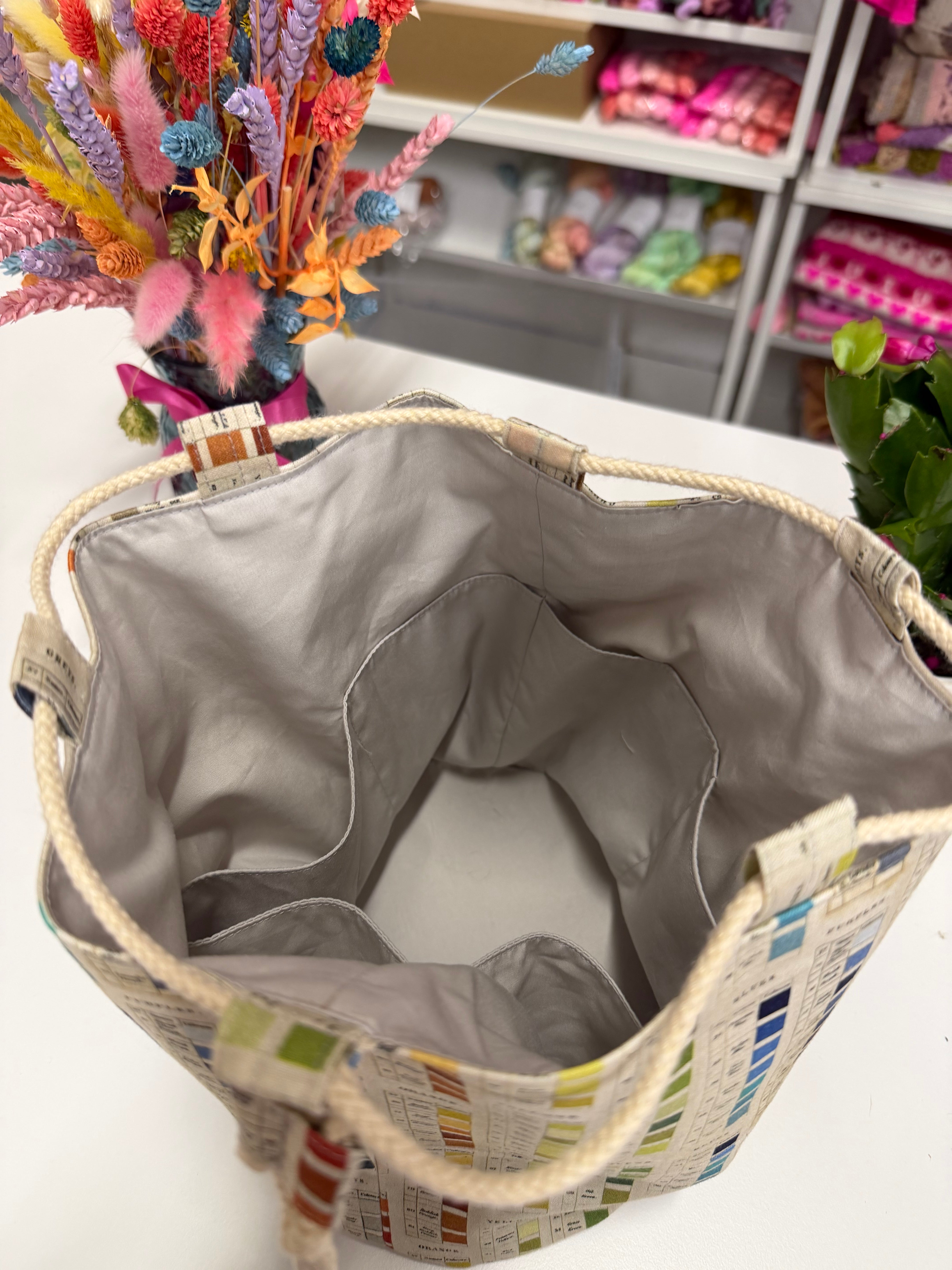 Made to order - Project Bag Style 05  Colour Chart