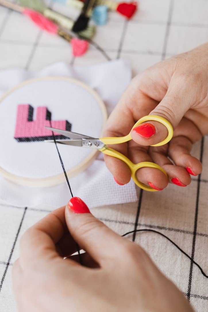 Colourful Embroidery Scissors