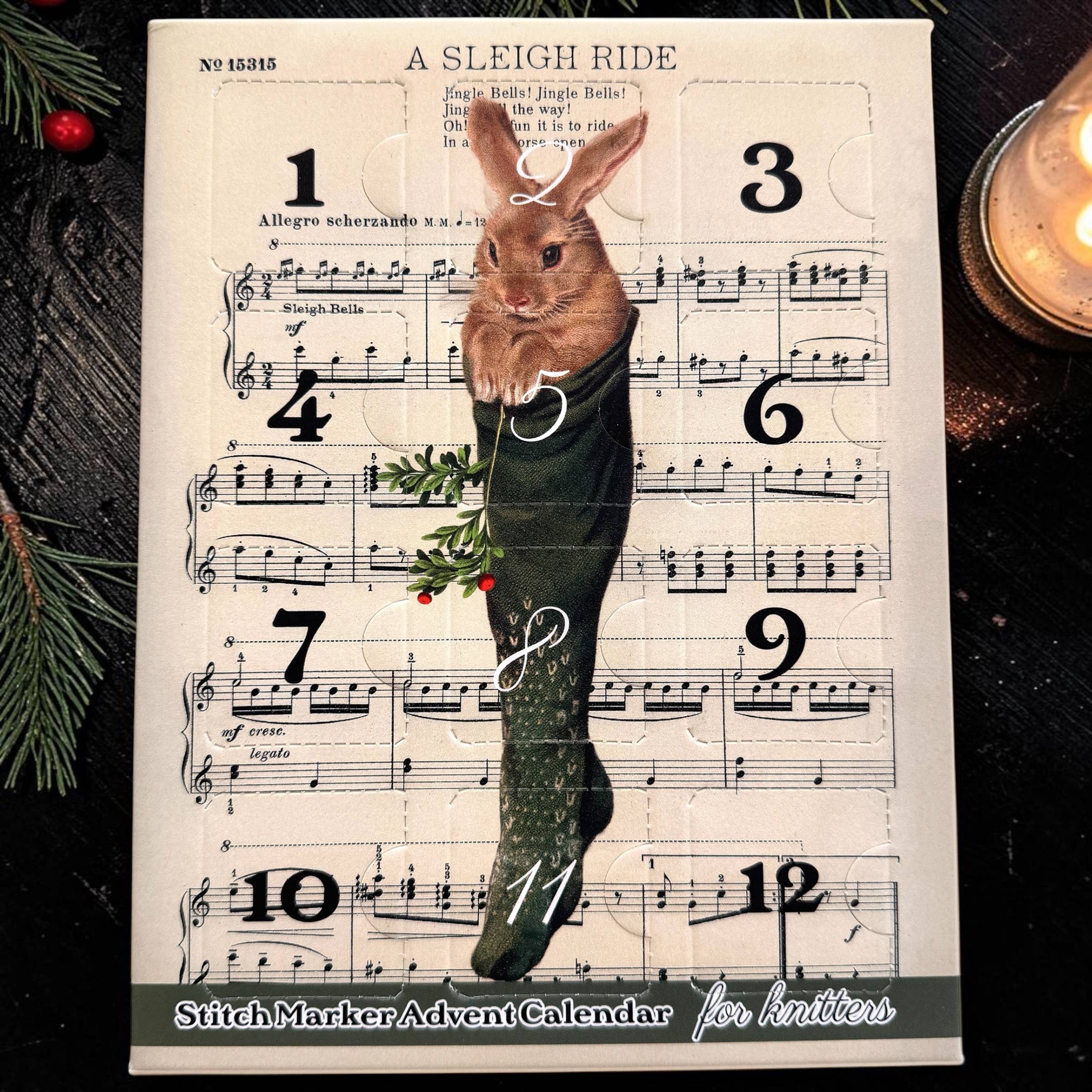 2026 KNITTING Stitch Marker Advent Calendar