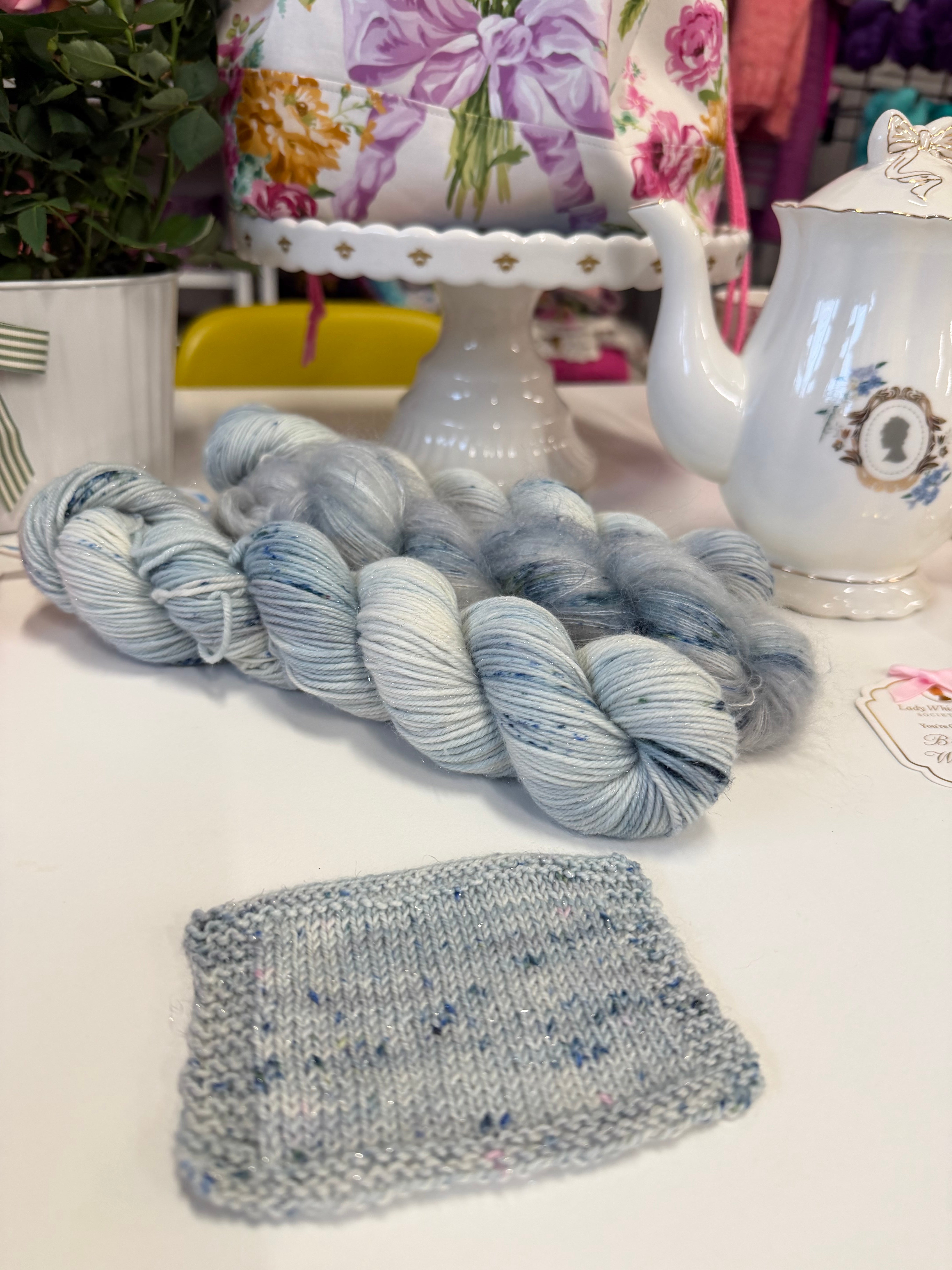 Bridgerton Sophie's Silver Dress Sock Set