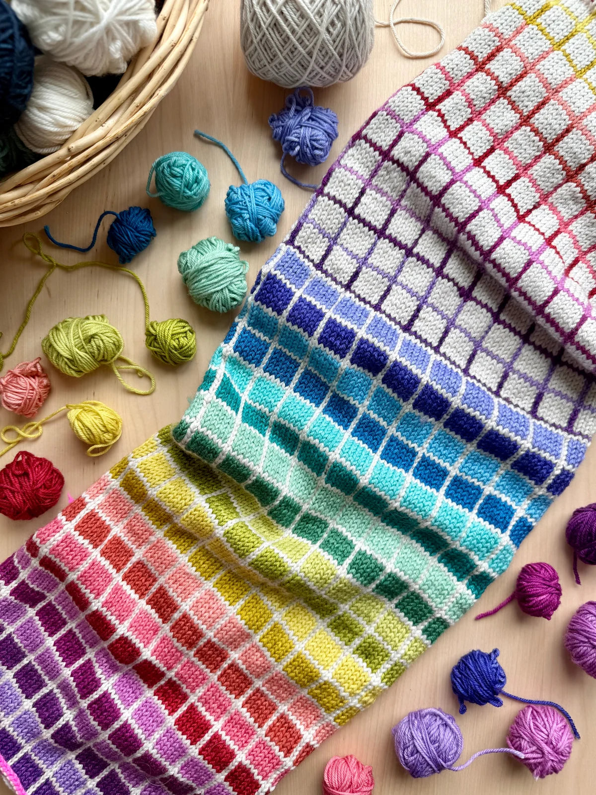 Geometric Doodle Deck by Pacific Knit Co