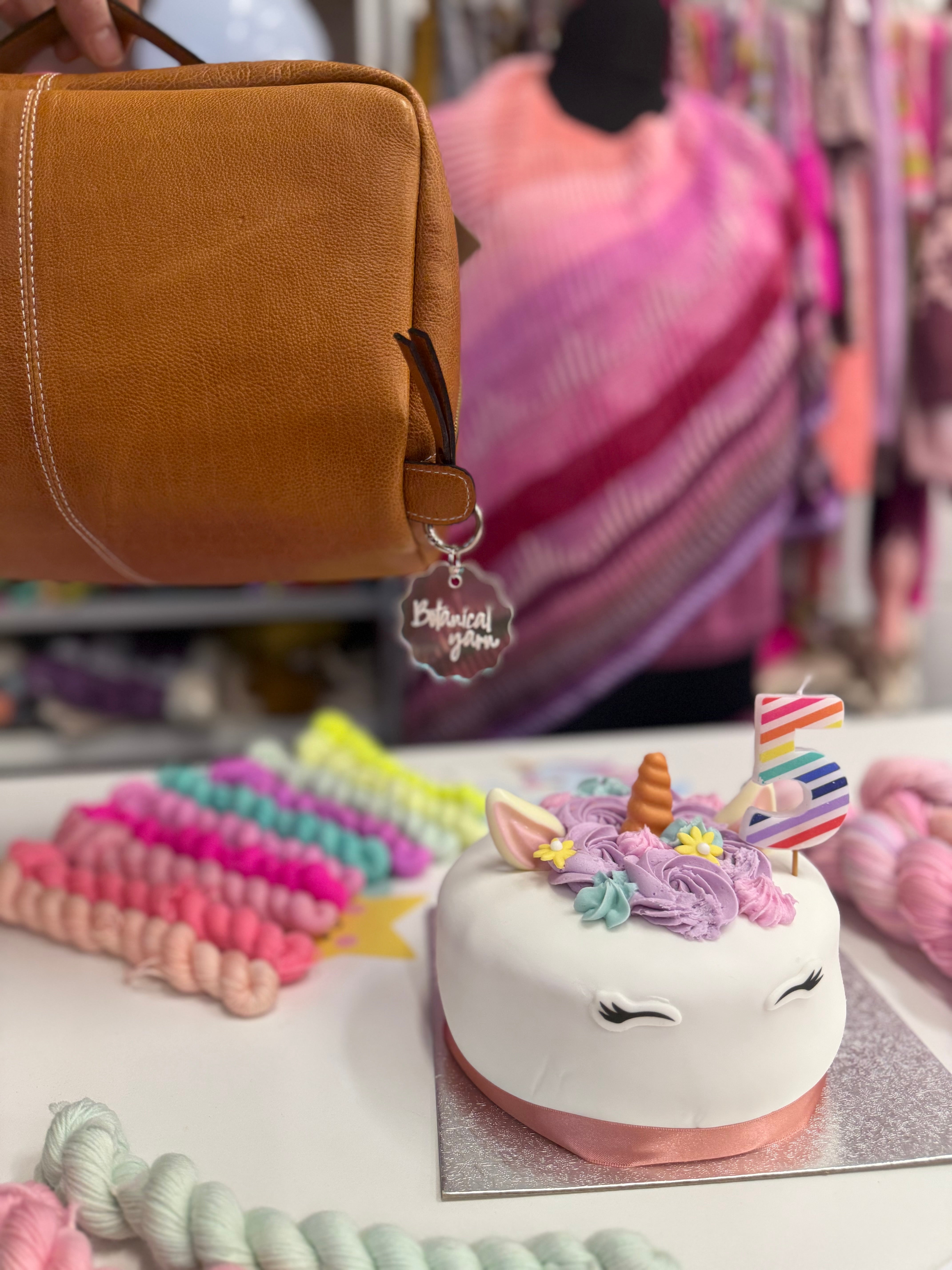 Iridescent Unicorns Bag Charm