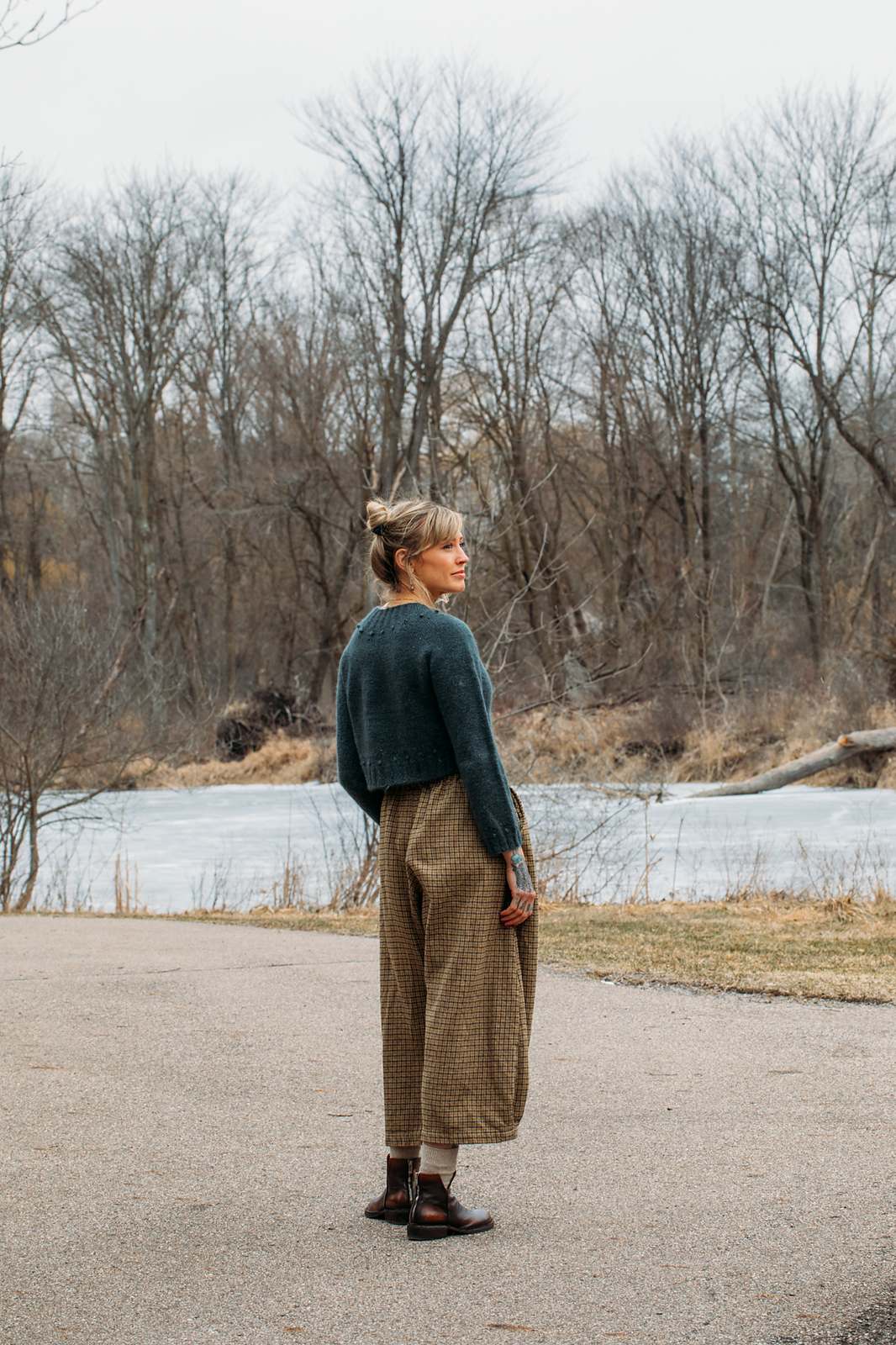 Poppy Pullover Kit by Andrea Mowry (Mohair & 4ply)