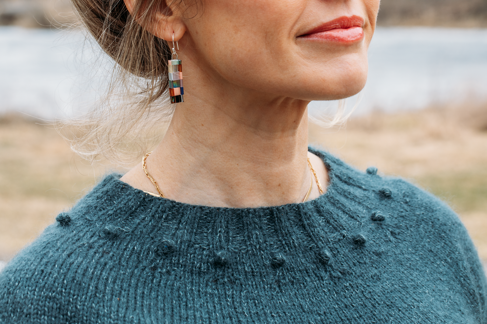 Poppy Pullover Kit by Andrea Mowry (Mohair & 4ply)