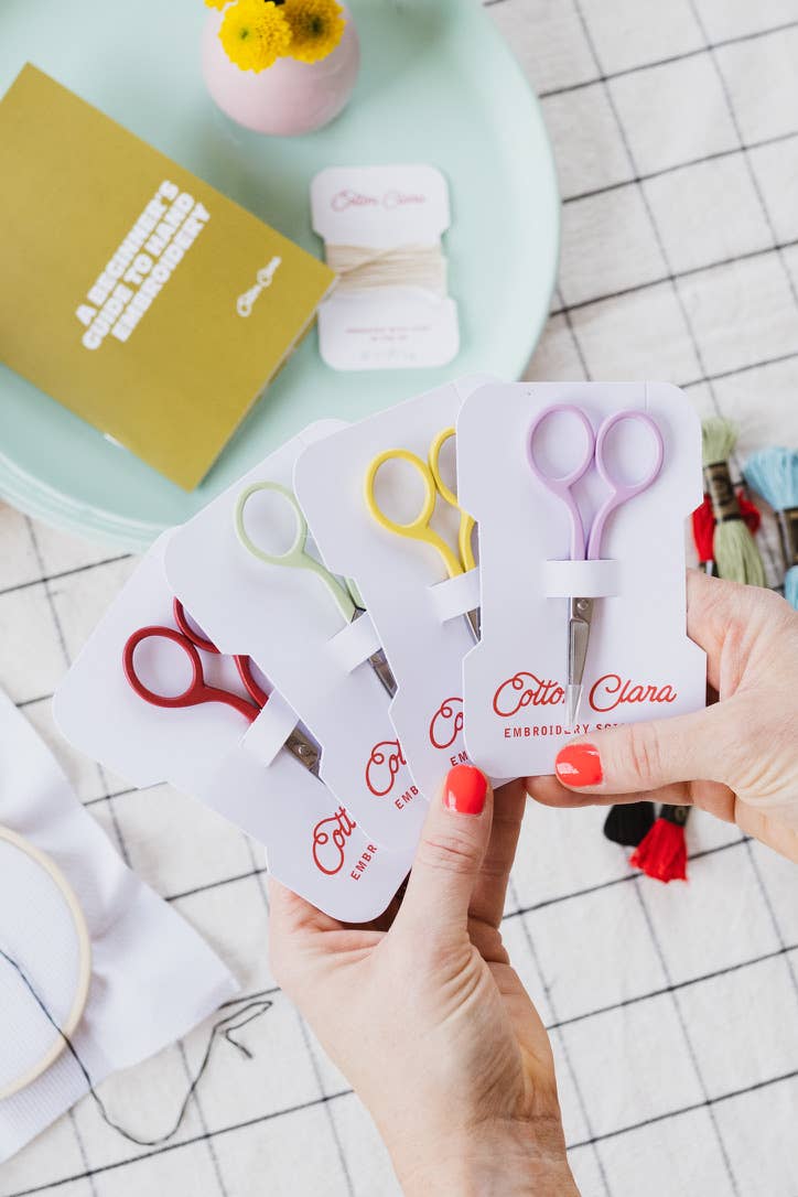 Colourful Embroidery Scissors