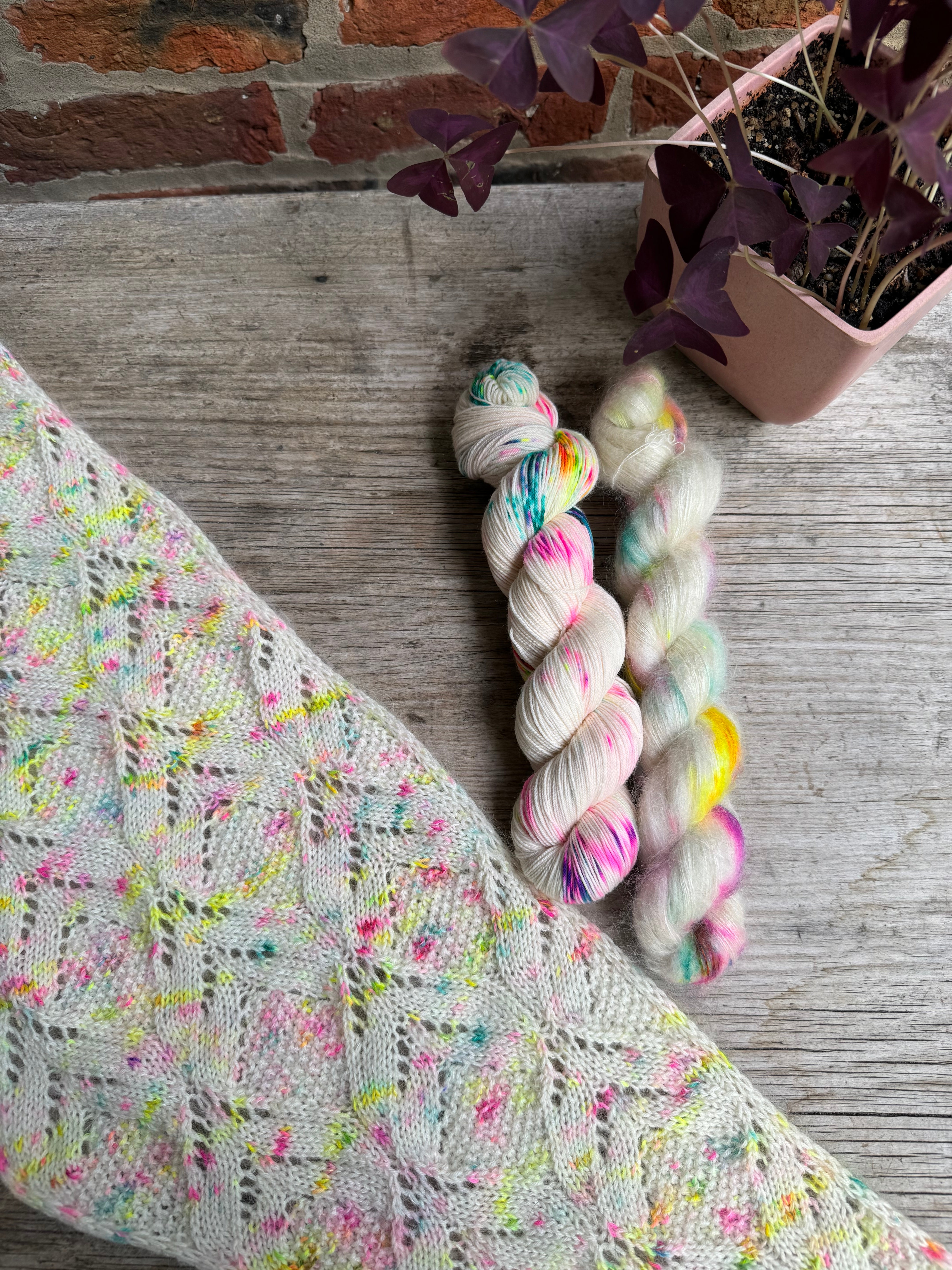 Poet Shawl Kit by Sari Nordlund