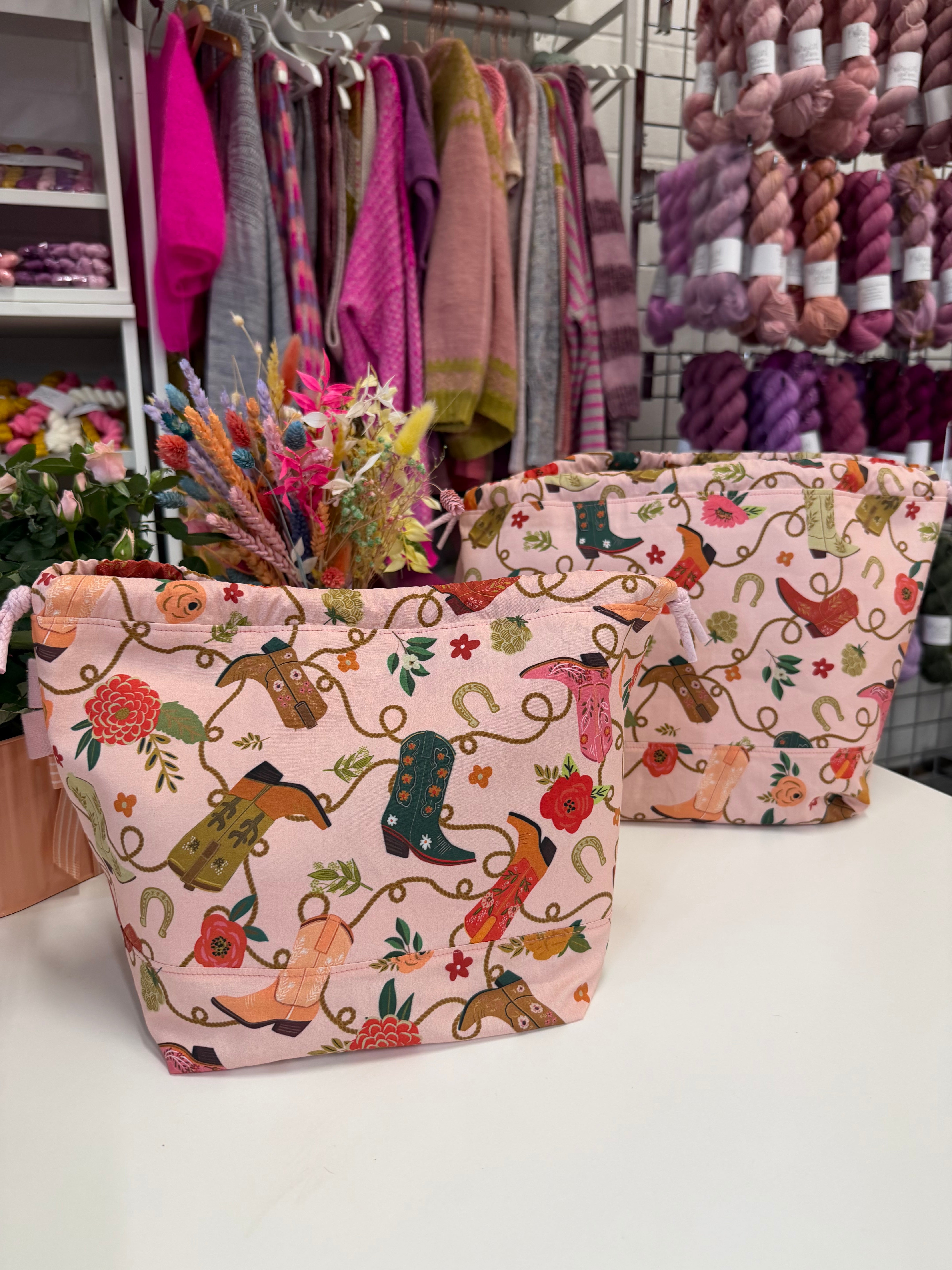 Made to order - Project Bag Style 01 - Nash Yarn Fest Exclusive